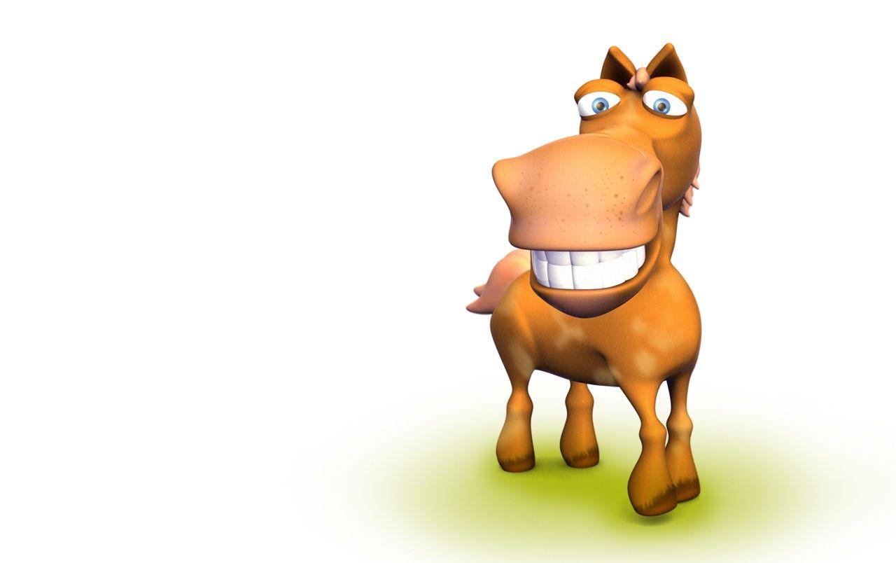 1280x804 Happy horse wallpaper. Happy horse