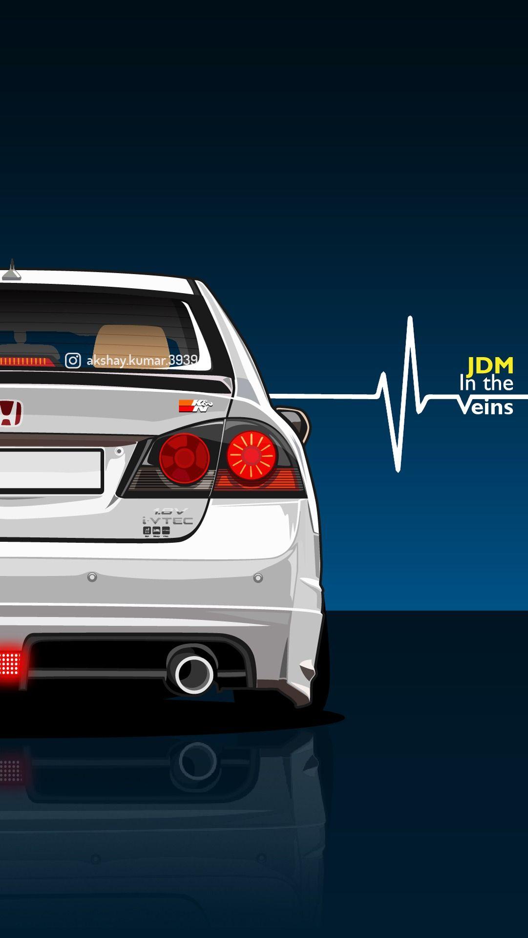 1081x1920 Honda Civic FD2 Wallpaper. JDM Cars. StanceNation. Lowered Cars