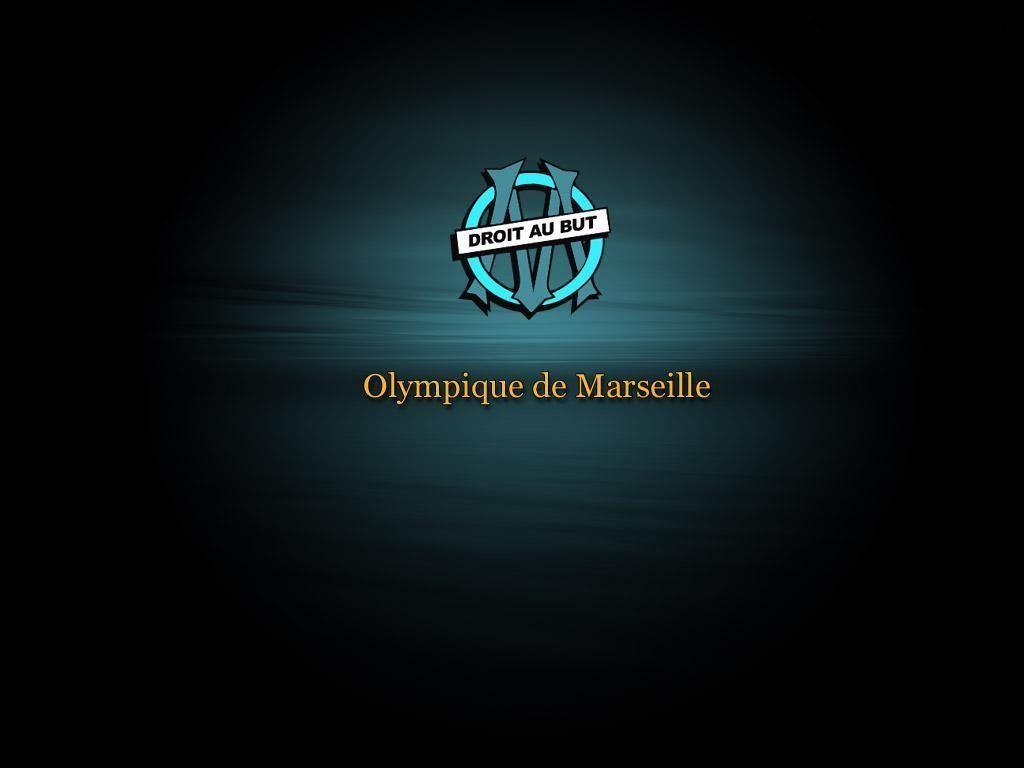 Download wallpapers Olympique Marseille French football club blue  metallic logo blue carbon fiber background Marseille France Ligue 1  football OM logo for desktop free Pictures for desktop free