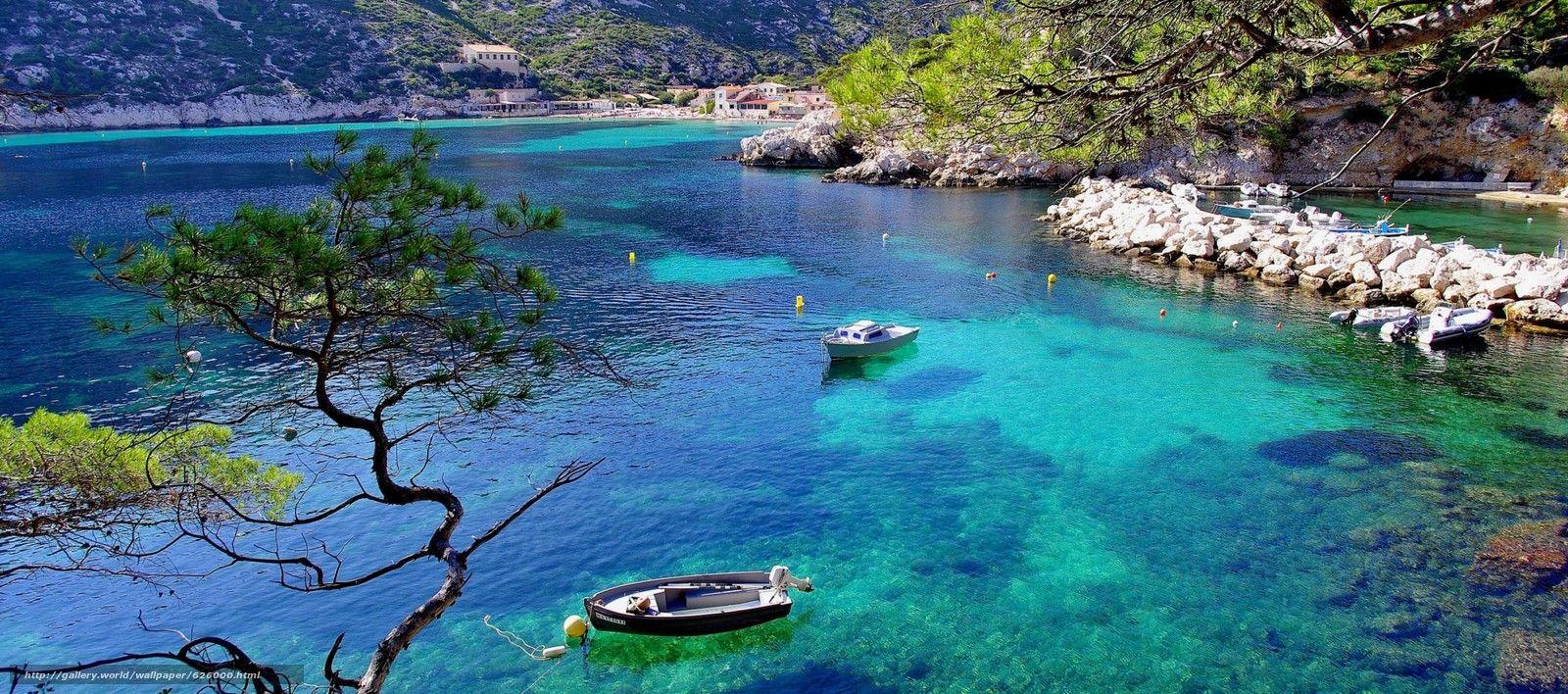 1600x708 Calanque De Sormiou wallpaper. Places to go