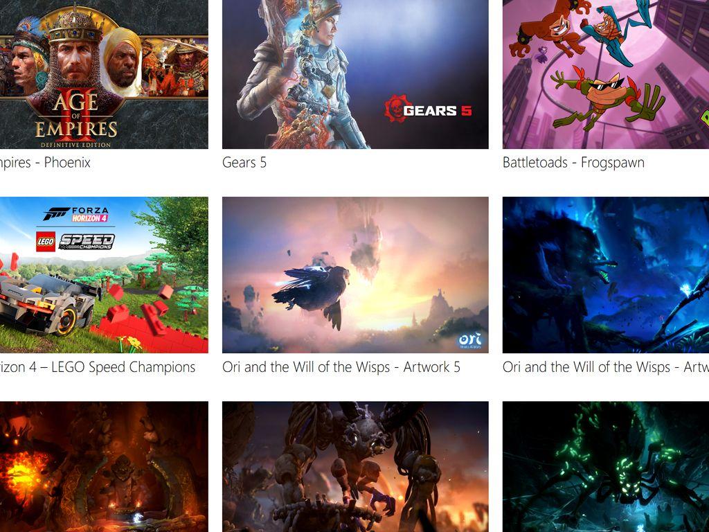 1024x768 Microsoft releases LOADS of high quality Xbox One wallpaper based on old and new games