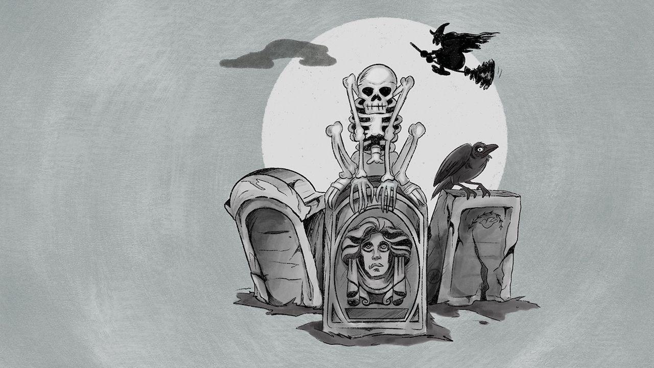 1280x720 Celebrate The Silly, Spooky Season of Halloween With Our 'Skeleton Dance' Wallpaper. Disney Parks Blog