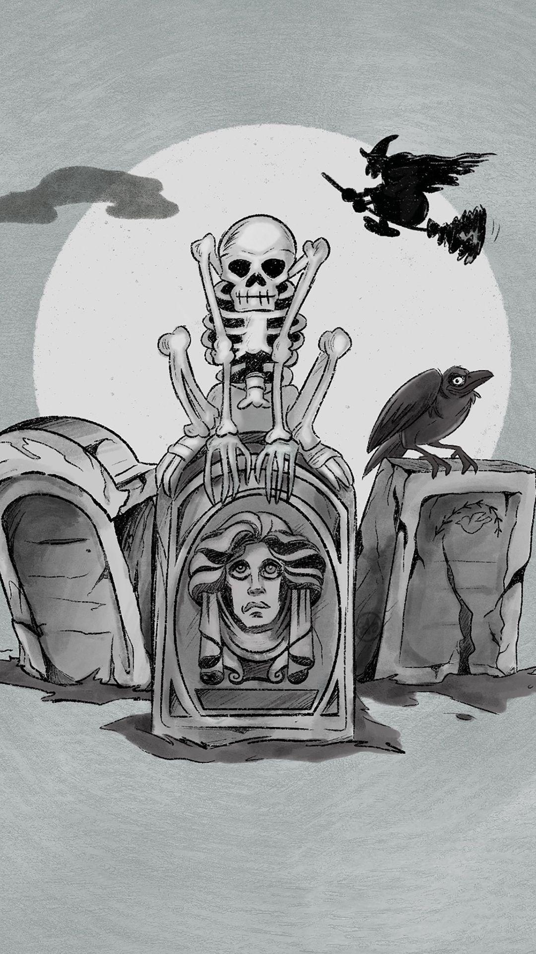 1080x1920 Skeleton Dance Wallpaper