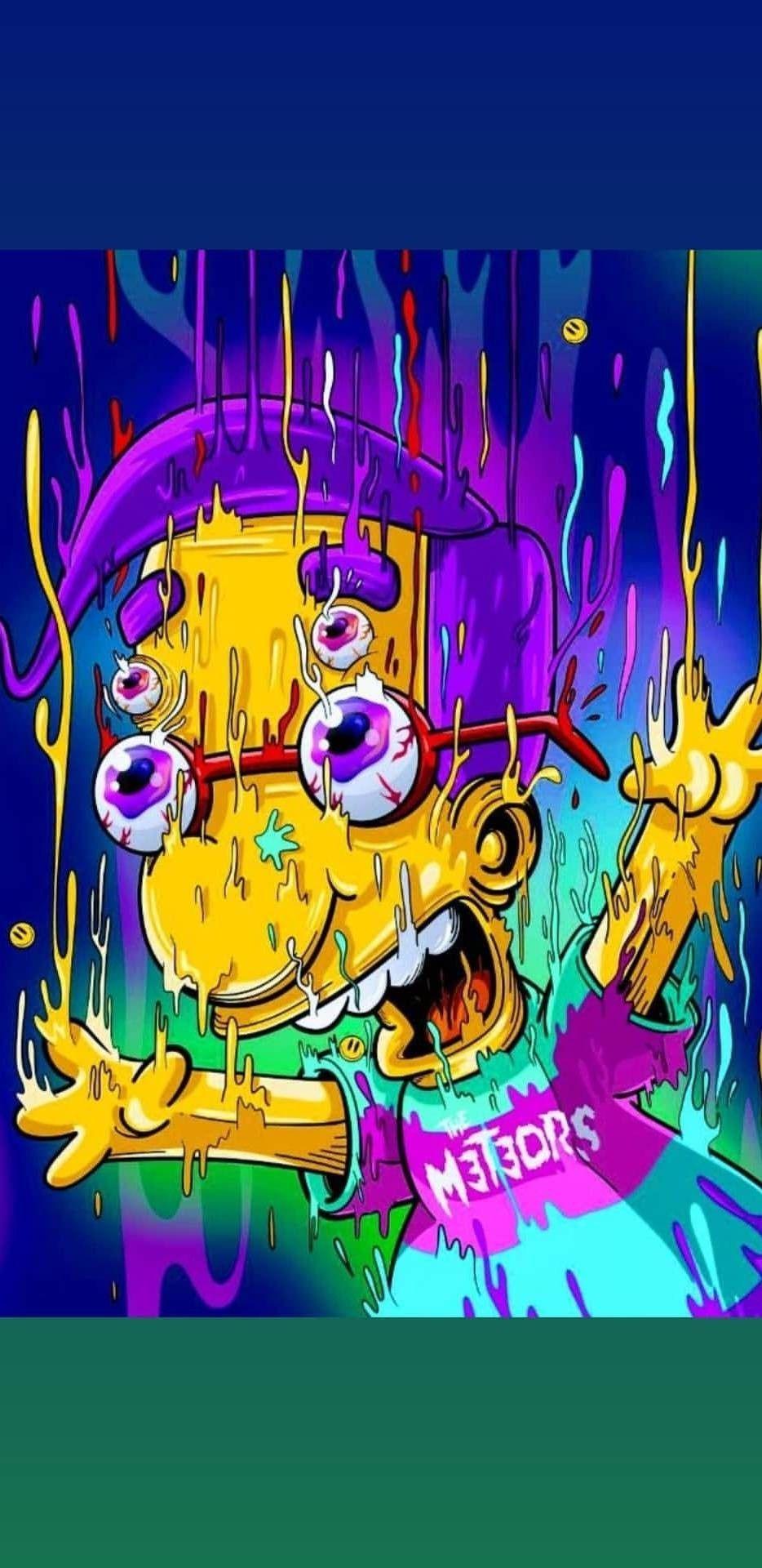 Trippy Simpsons Wallpapers - Top Free Trippy Simpsons Backgrounds 