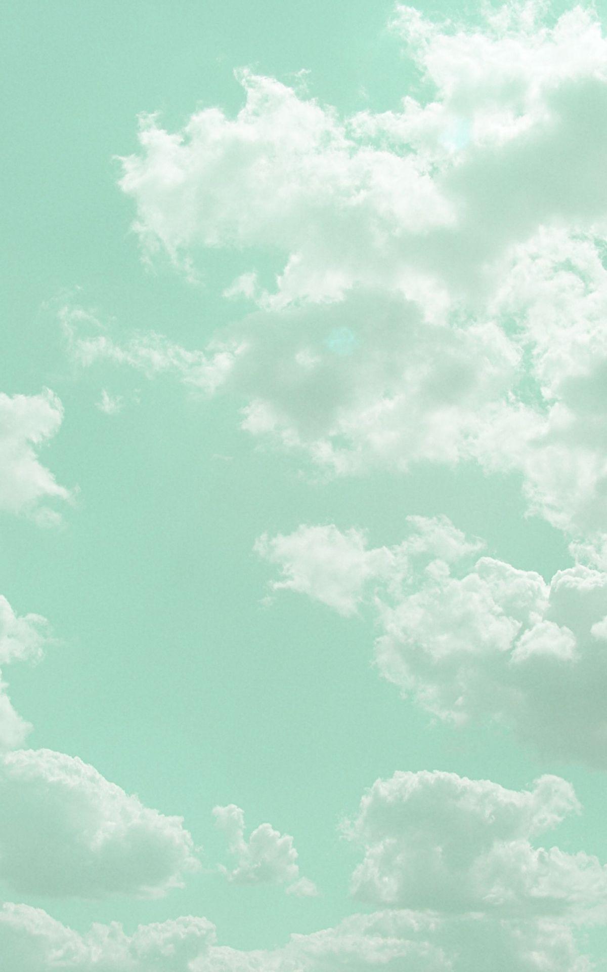 pretty mint green wallpaper