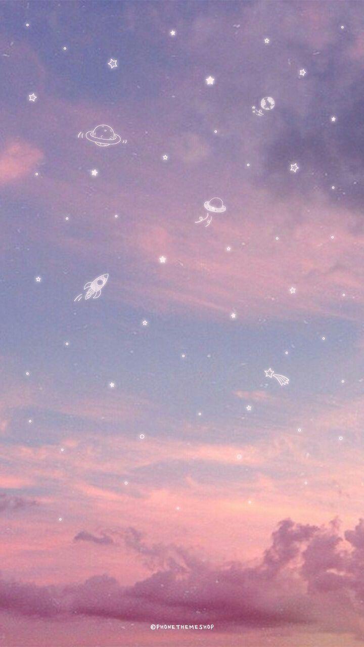 Pastel Galaxy Backgrounds For Iphone