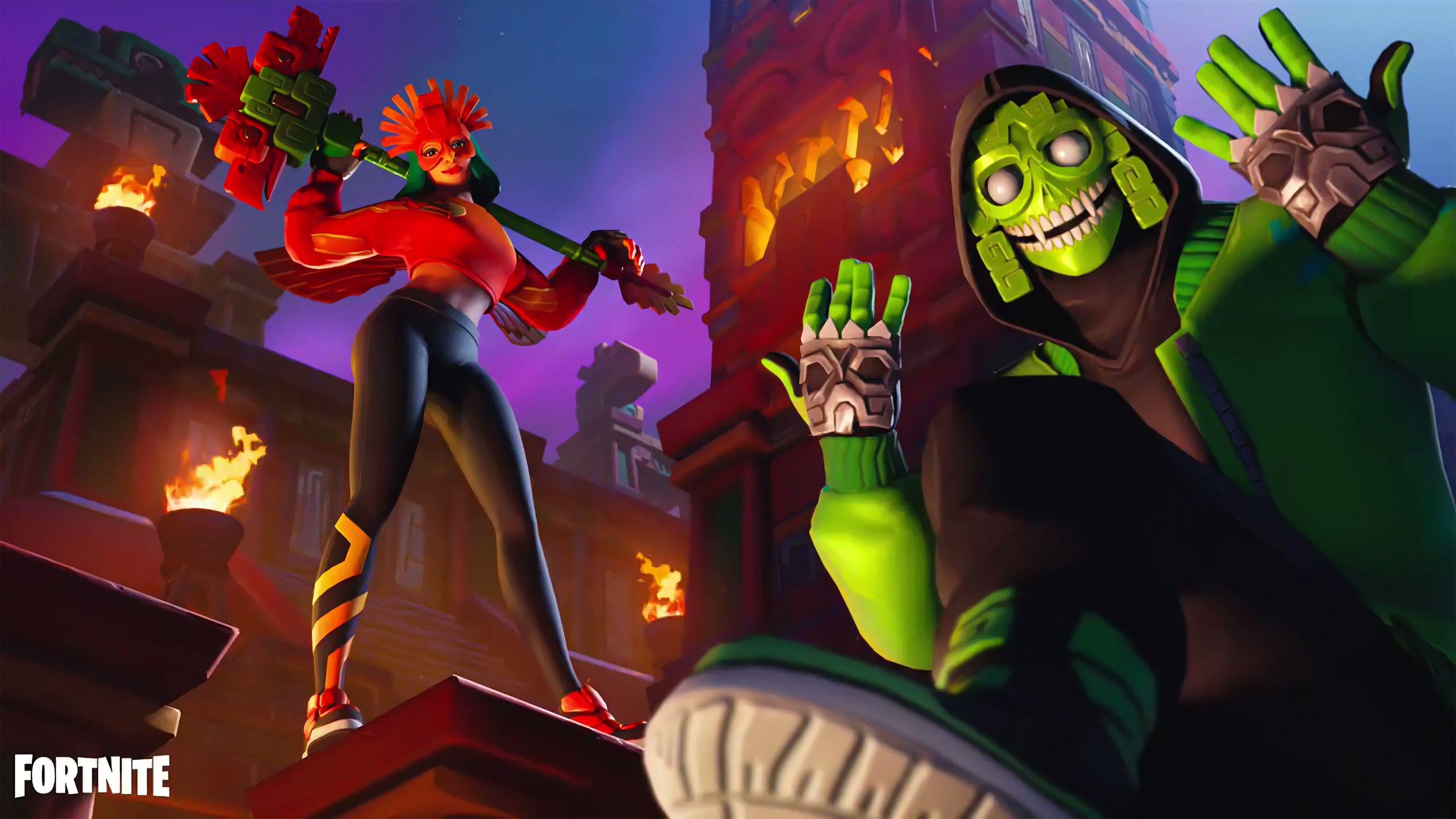 3840x2160 Fortnite desktop wallpaper hd, background, skins, outfit, art