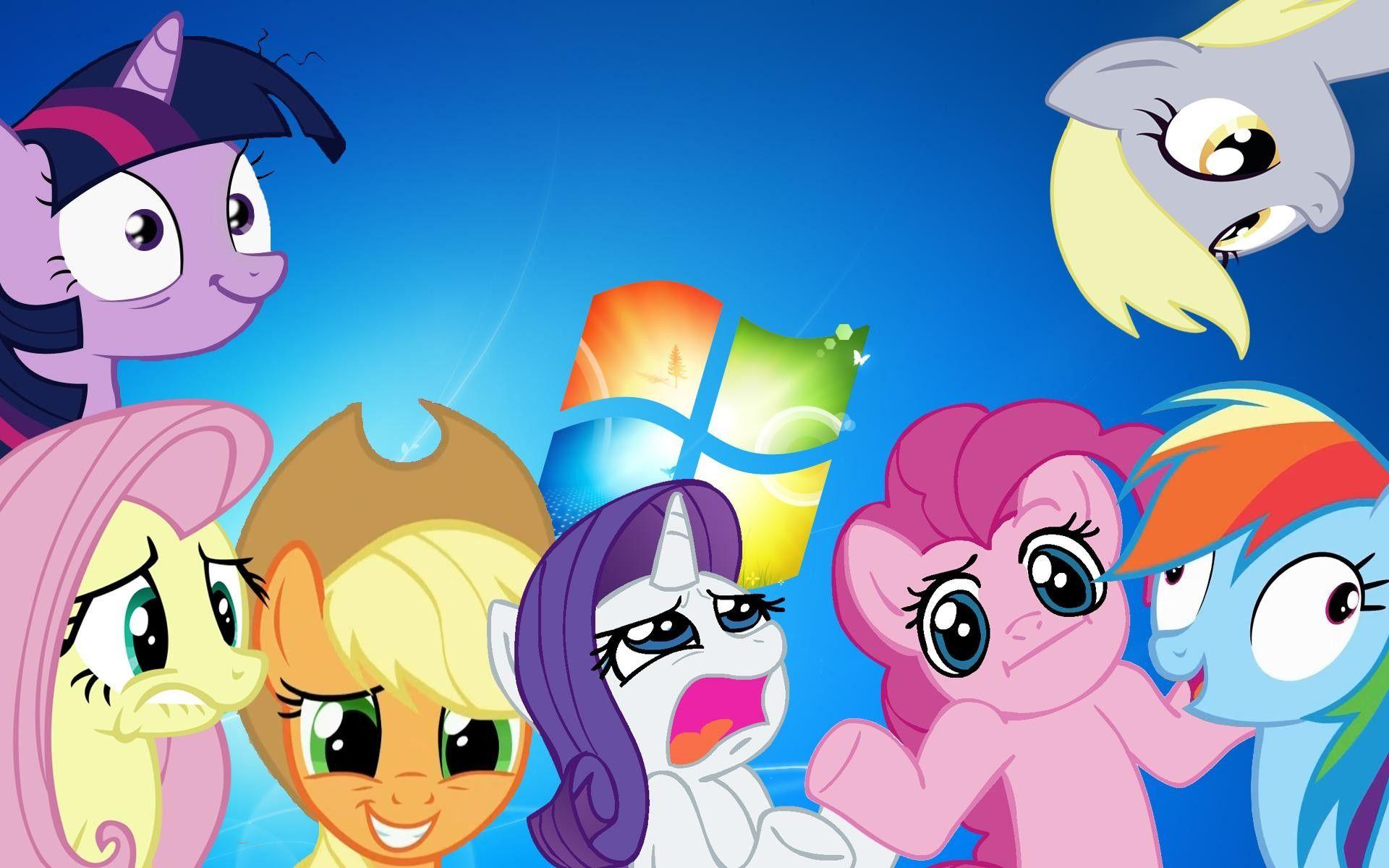 my little pony desktop ponies