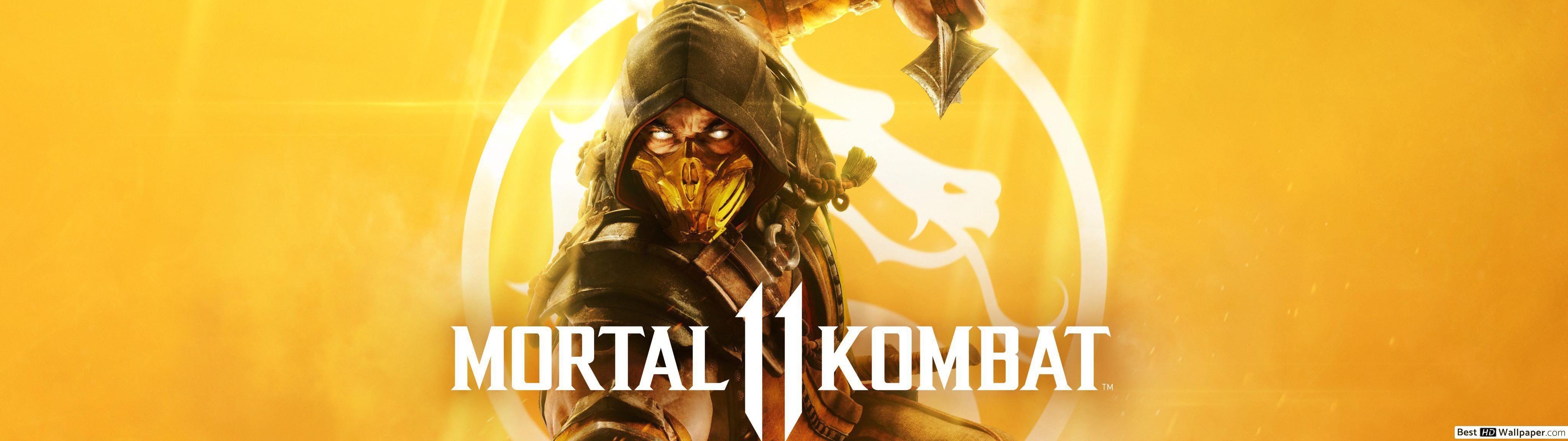 4096x1152 Mortal Kombat 11 HD wallpaper download