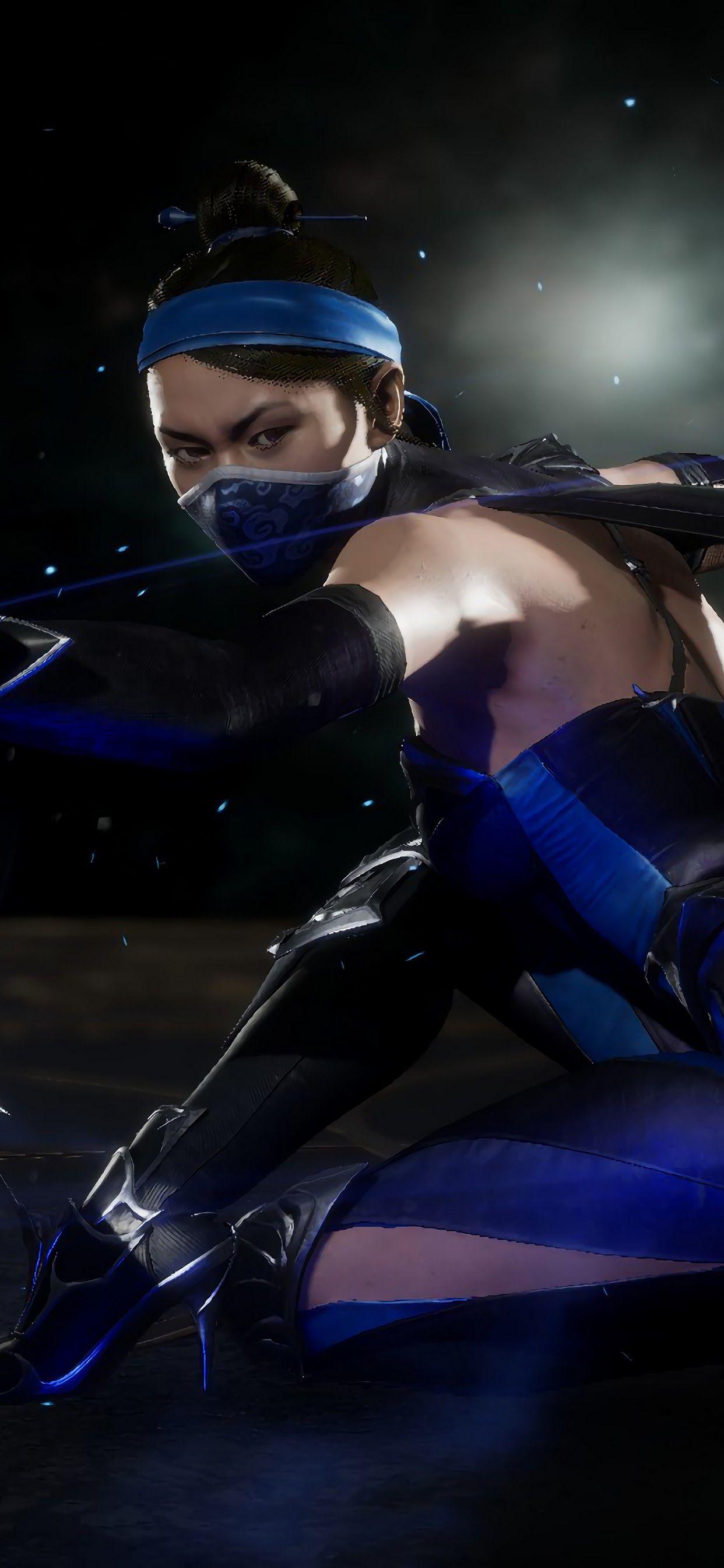 1242x2688 iPhone Xs Max Kombat 11 Kitana Wallpaper