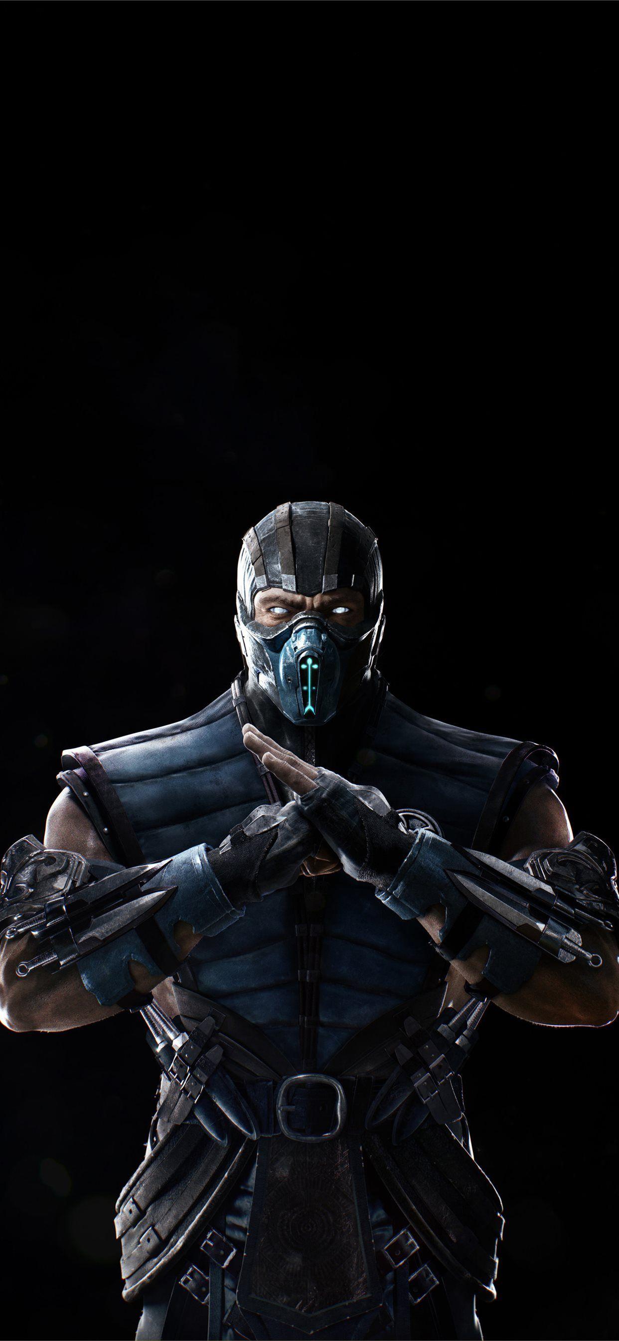 1242x2688 sub zero in mortal kombat 4k 2020 iPhone X Wallpaper Free Download