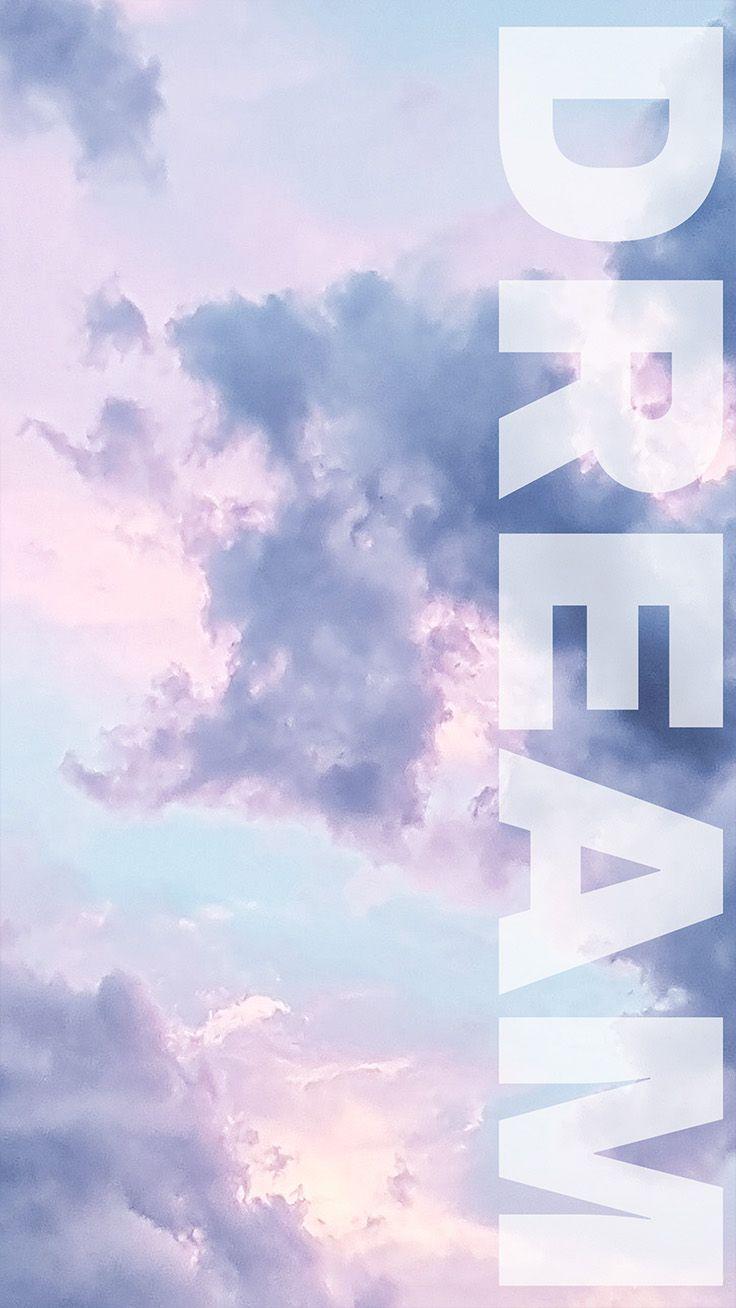 736x1308 Cloudy Pastel iPhone Wallpaper For Daydreamers