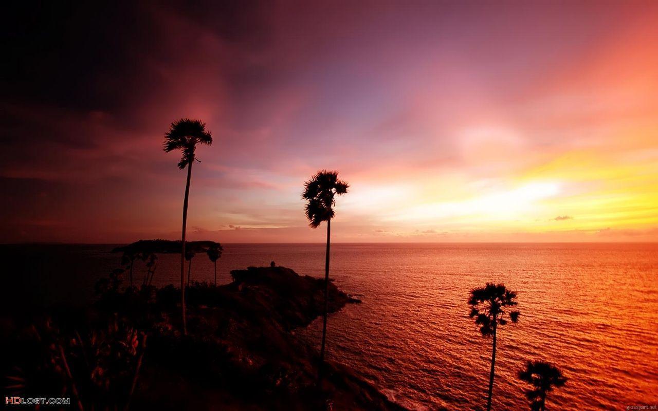 1280x800 Photo Thailand beach sunset. Beach .com