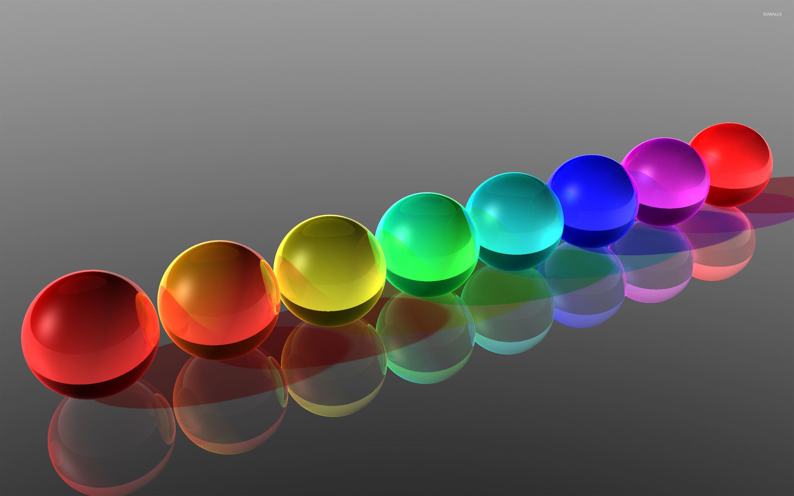 2560x1600 Colorful spheres wallpaper wallpaper
