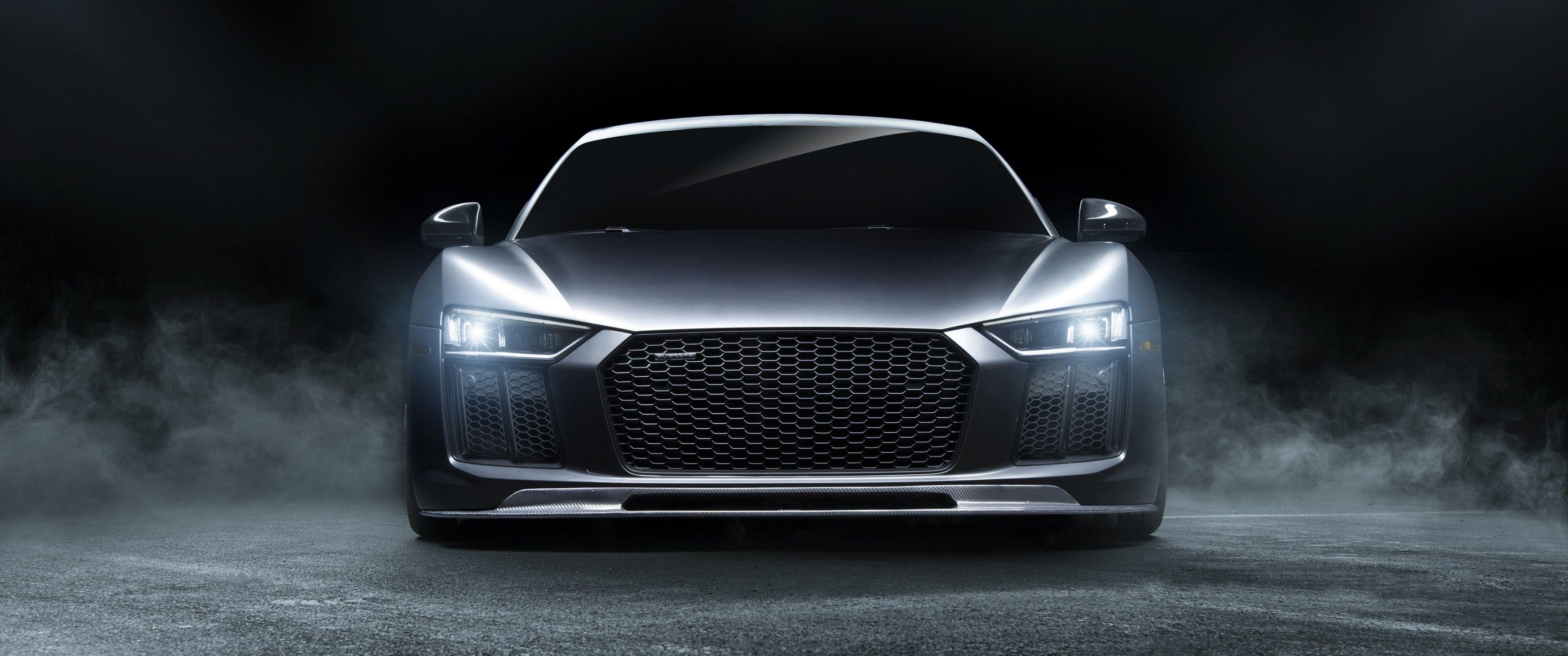 3440x1440 Download 3440x1440 Audi R8 Vrs, Front View, Luxury, Cars Wallpaper