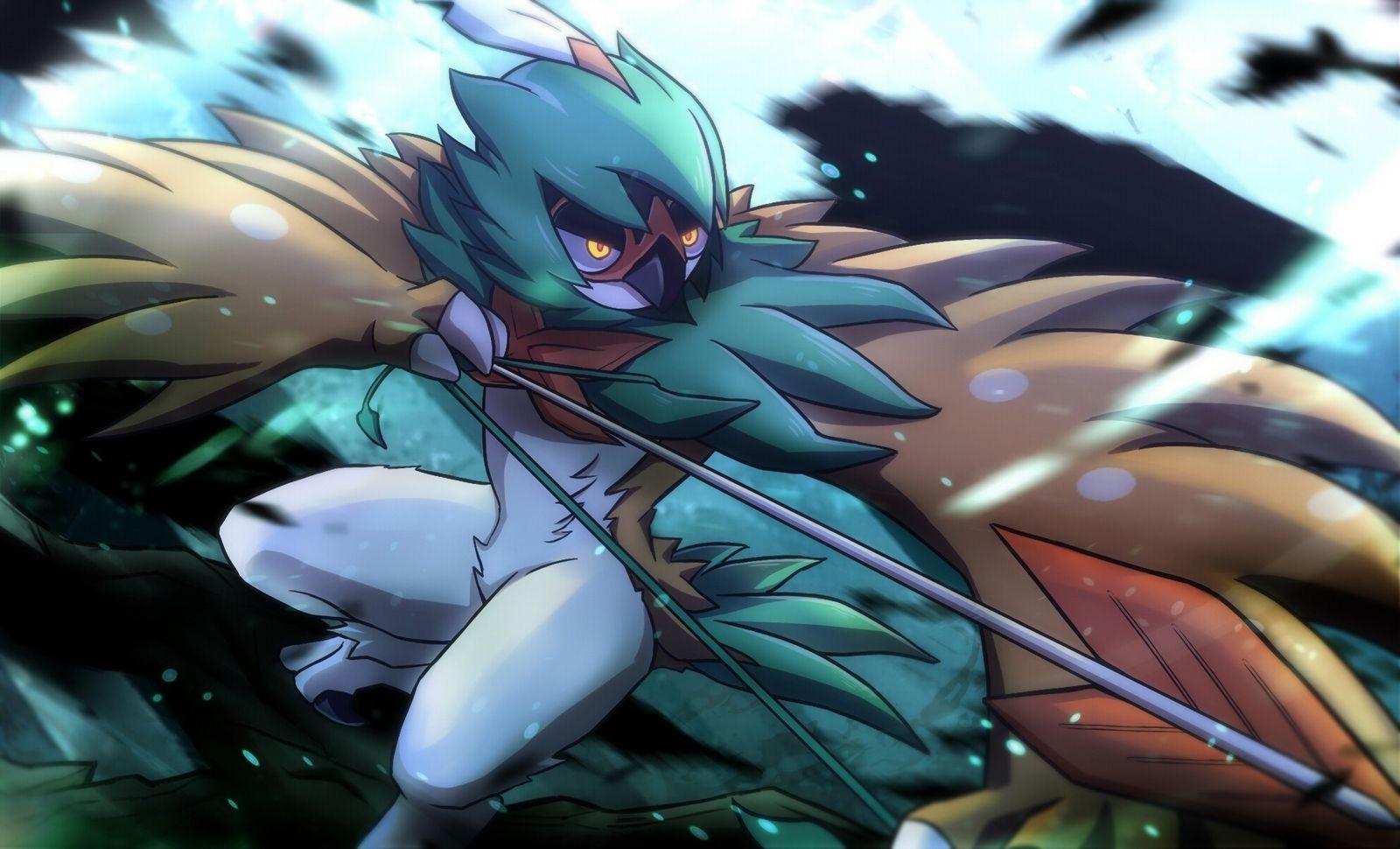 1600x970 Decidueyeémon Anime Image Board