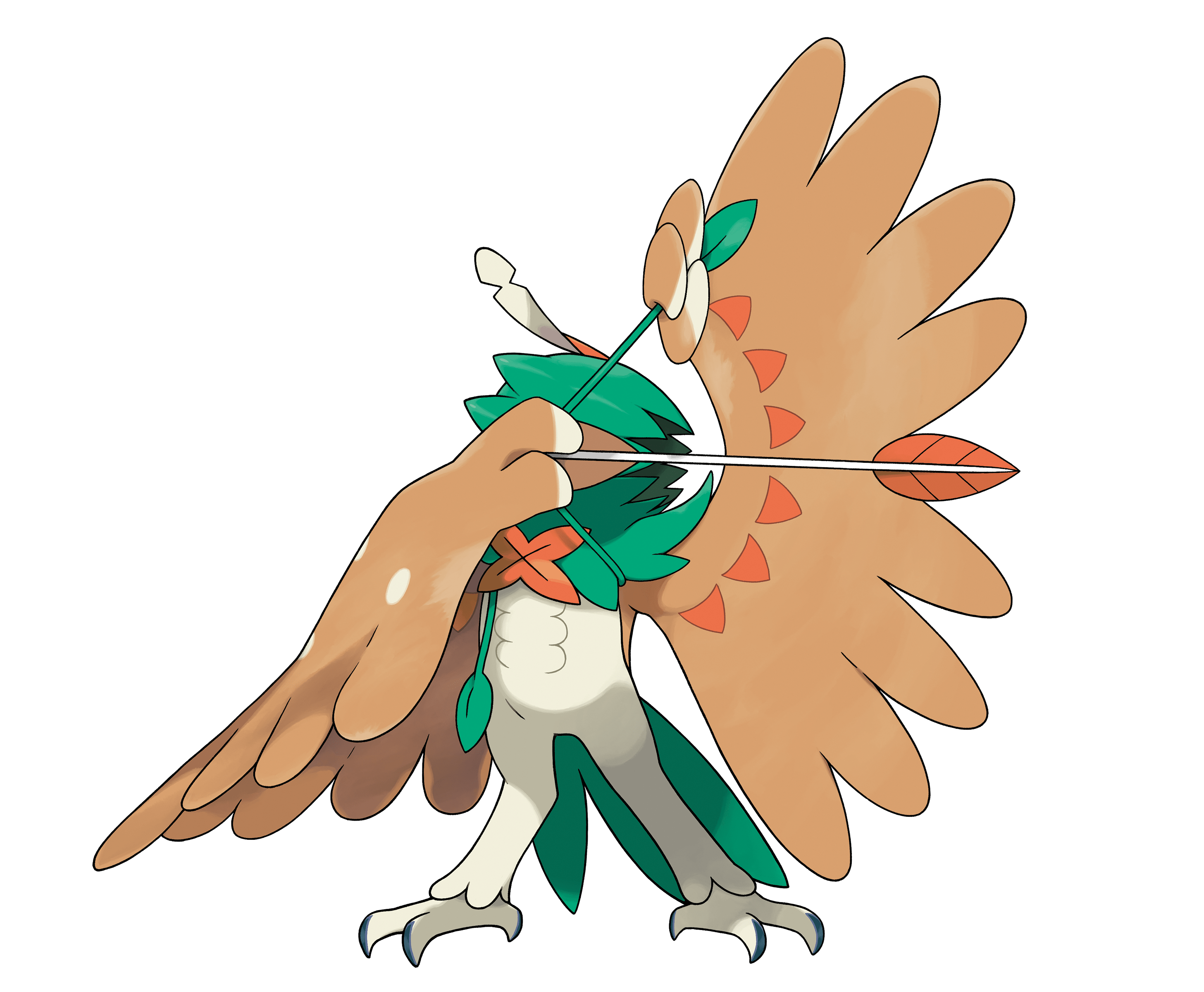 2913x2400 Pokemon Sun and Moon Decidueye