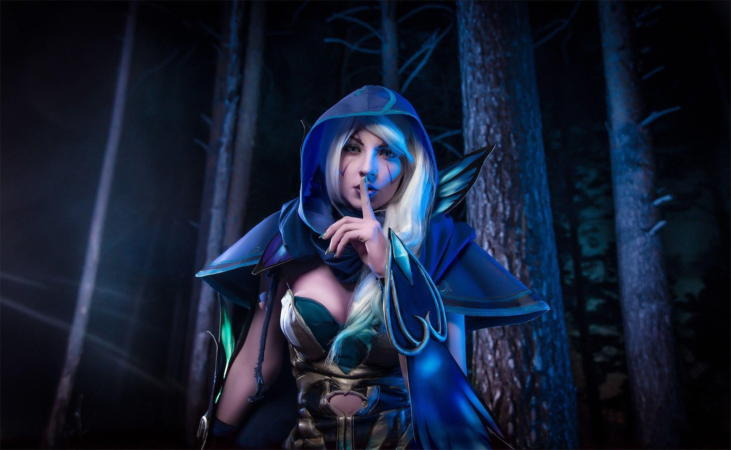 2560x1575 Dota Dota, Defense Of The Ancient, Valve, Valve Corporation, Heroes, Cosplay, Drow Ranger, Video Games Wallpaper HD / Desktop and Mobile Background