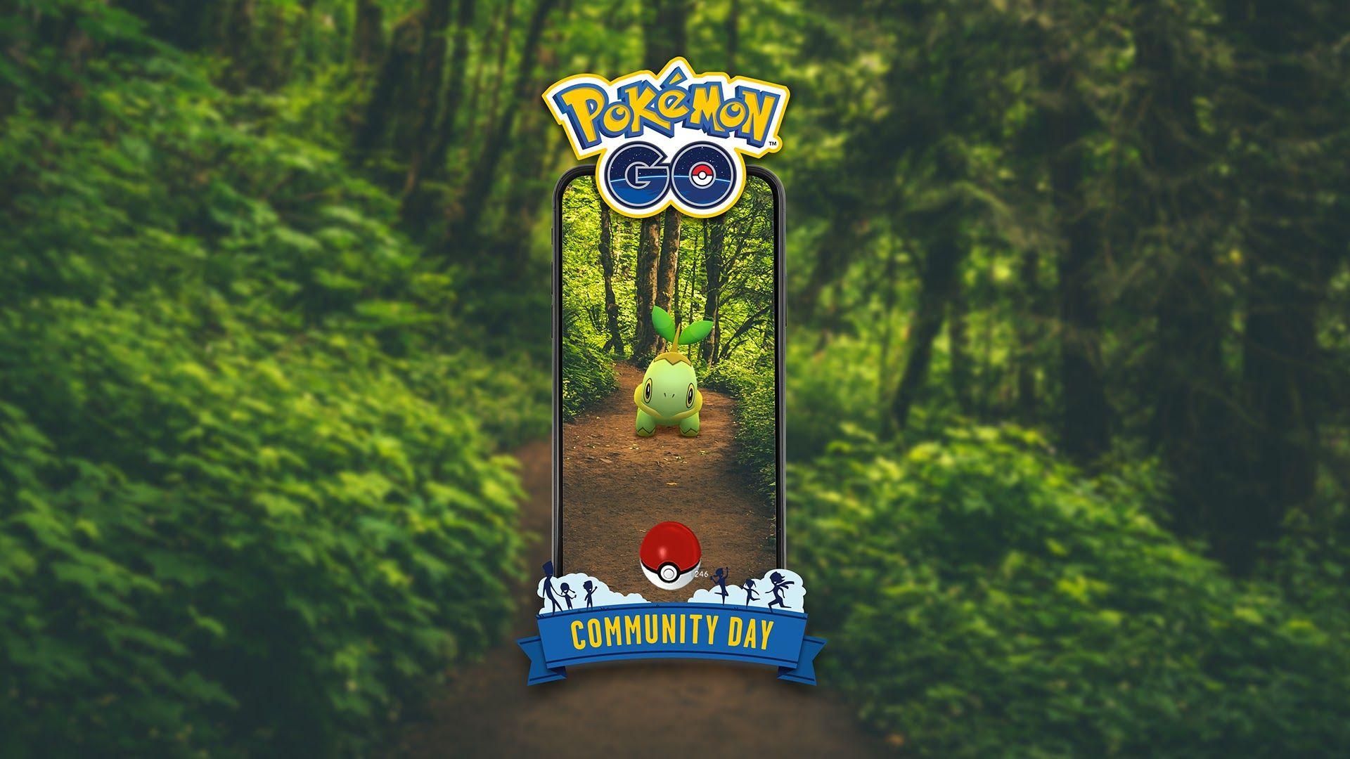 1920x1080 Turtwig Community Day Announced!. Pokemon GO Hub