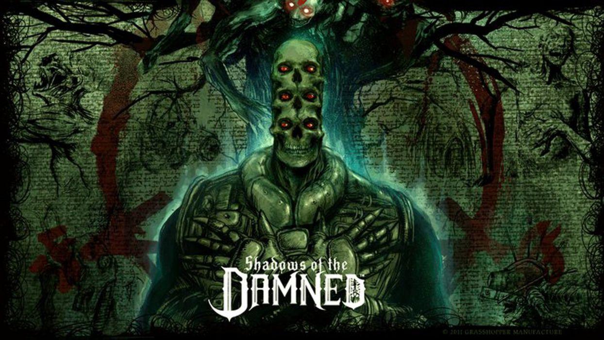 1244x700 SHADOWS OF THE DAMNED psychological horror comedy dark adventure