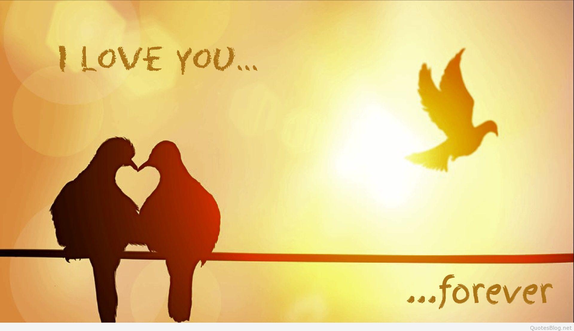 1920x1108 I love you, I like you HD wallpaper, image and quotes 2018 2019