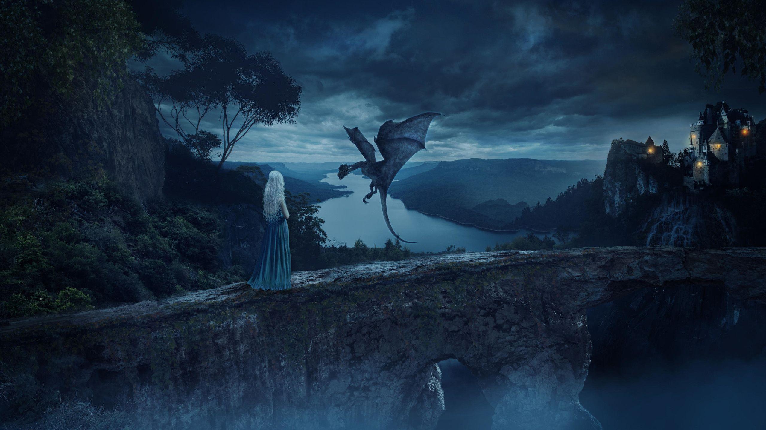 2560x1440 Dragons Mother Game Of Thrones 1440P Resolution HD 4k