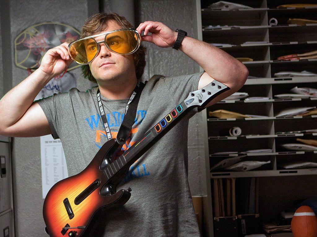 1024x768 HD Jack Black Wallpaper