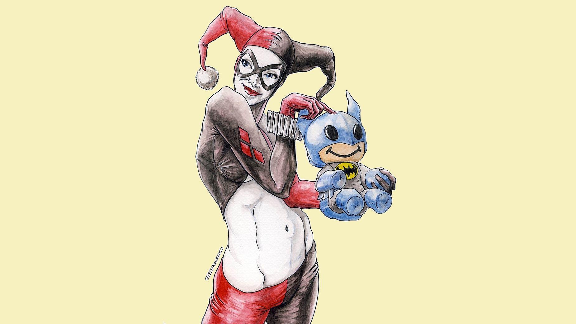 1850x1040 Harley Quinn Wallpaper and Background Imagex1040