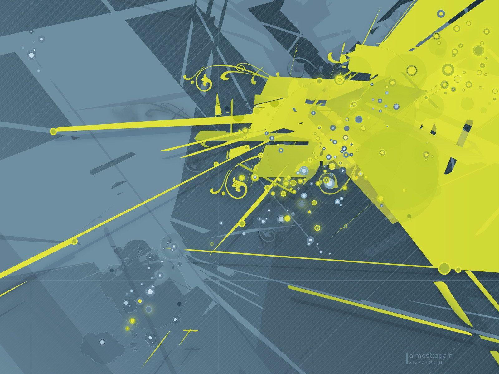 1600x1200 Yellow with grey wallpaper and image, picture, photo