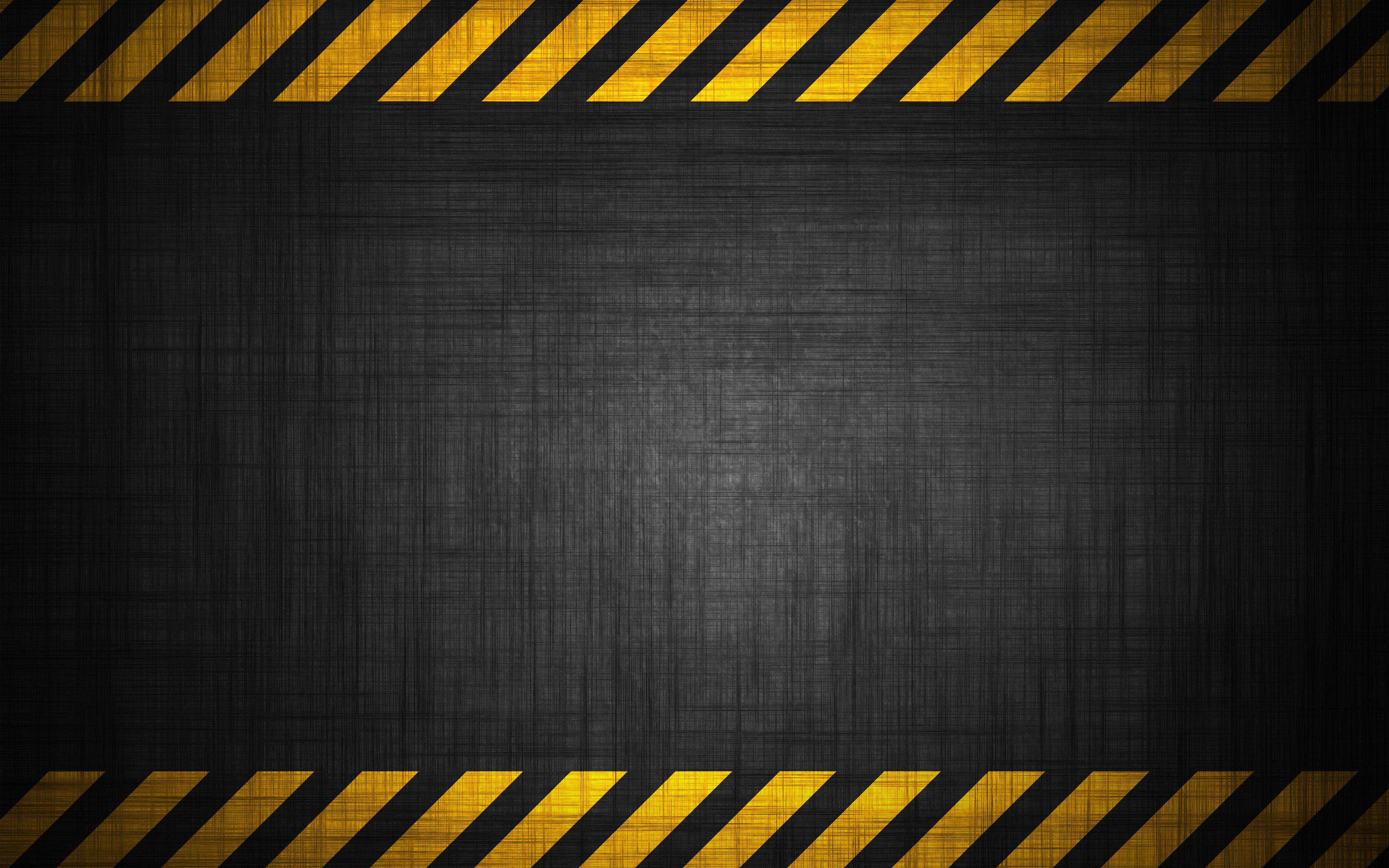 3840x2400 Download wallpaper warning background, 4k, caution strips, gray