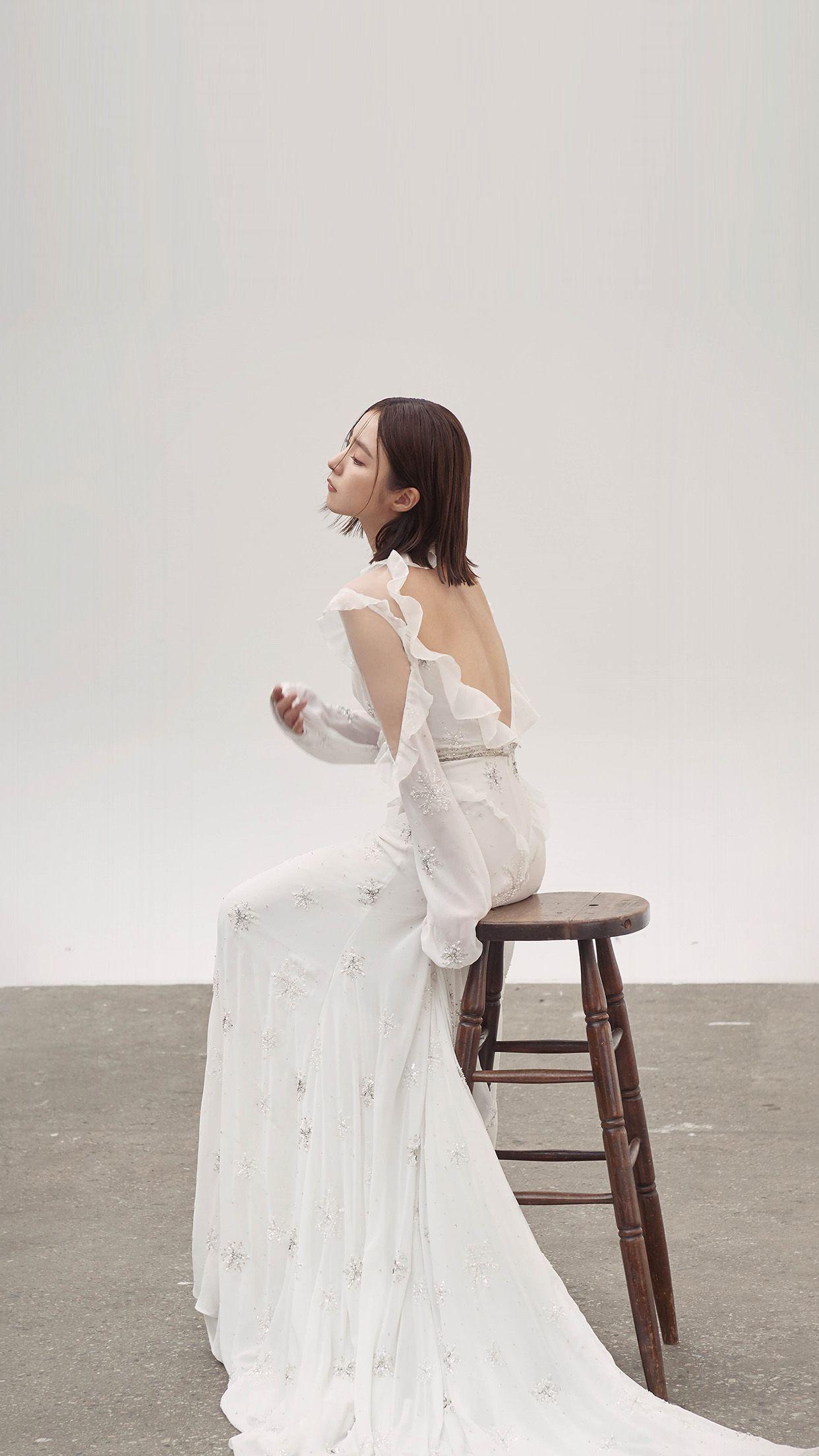 1242x2208 Girl Kpop Wedding Dress
