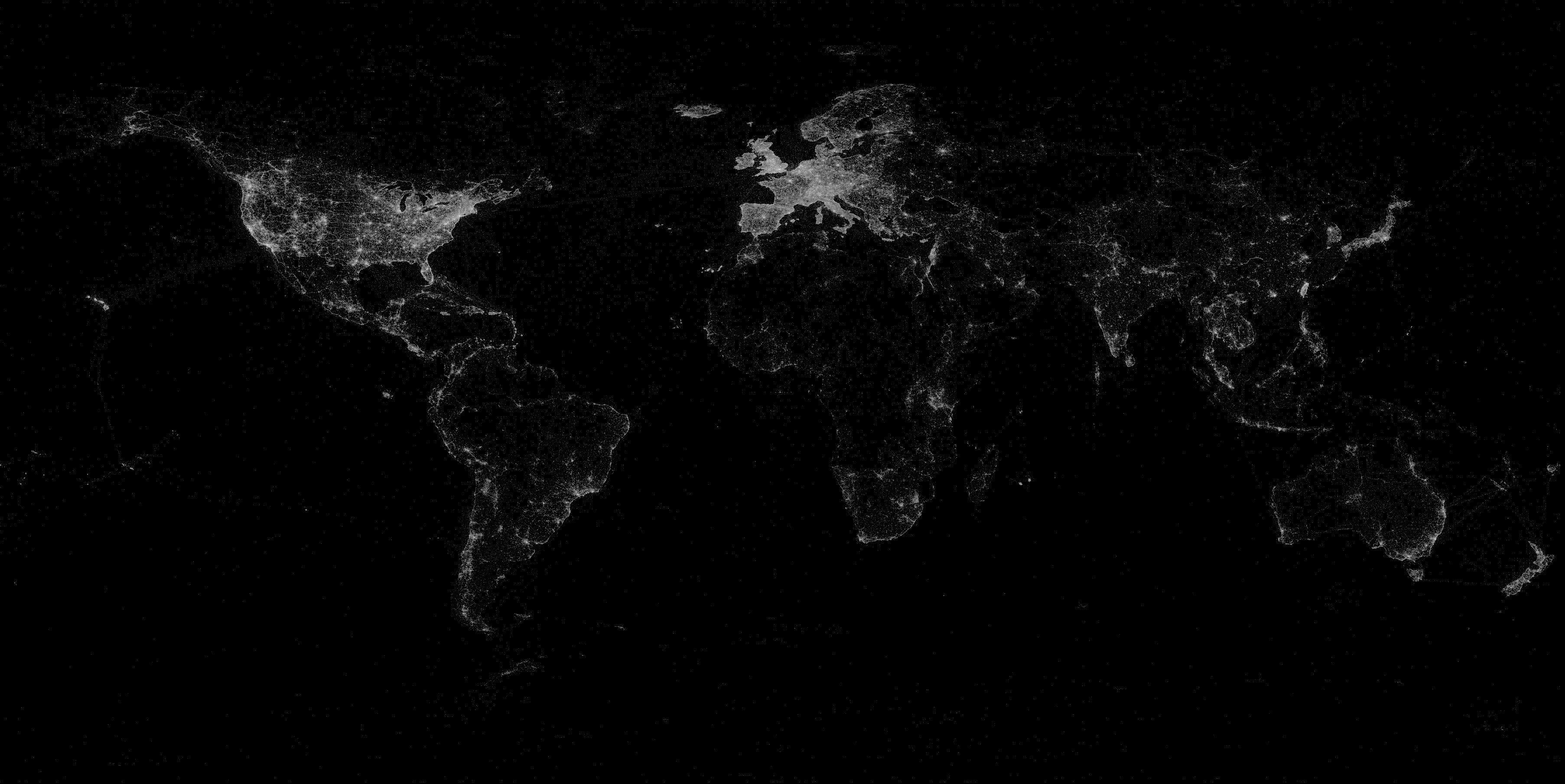 Black Map Wallpapers - Top Free Black Map Backgrounds - WallpaperAccess