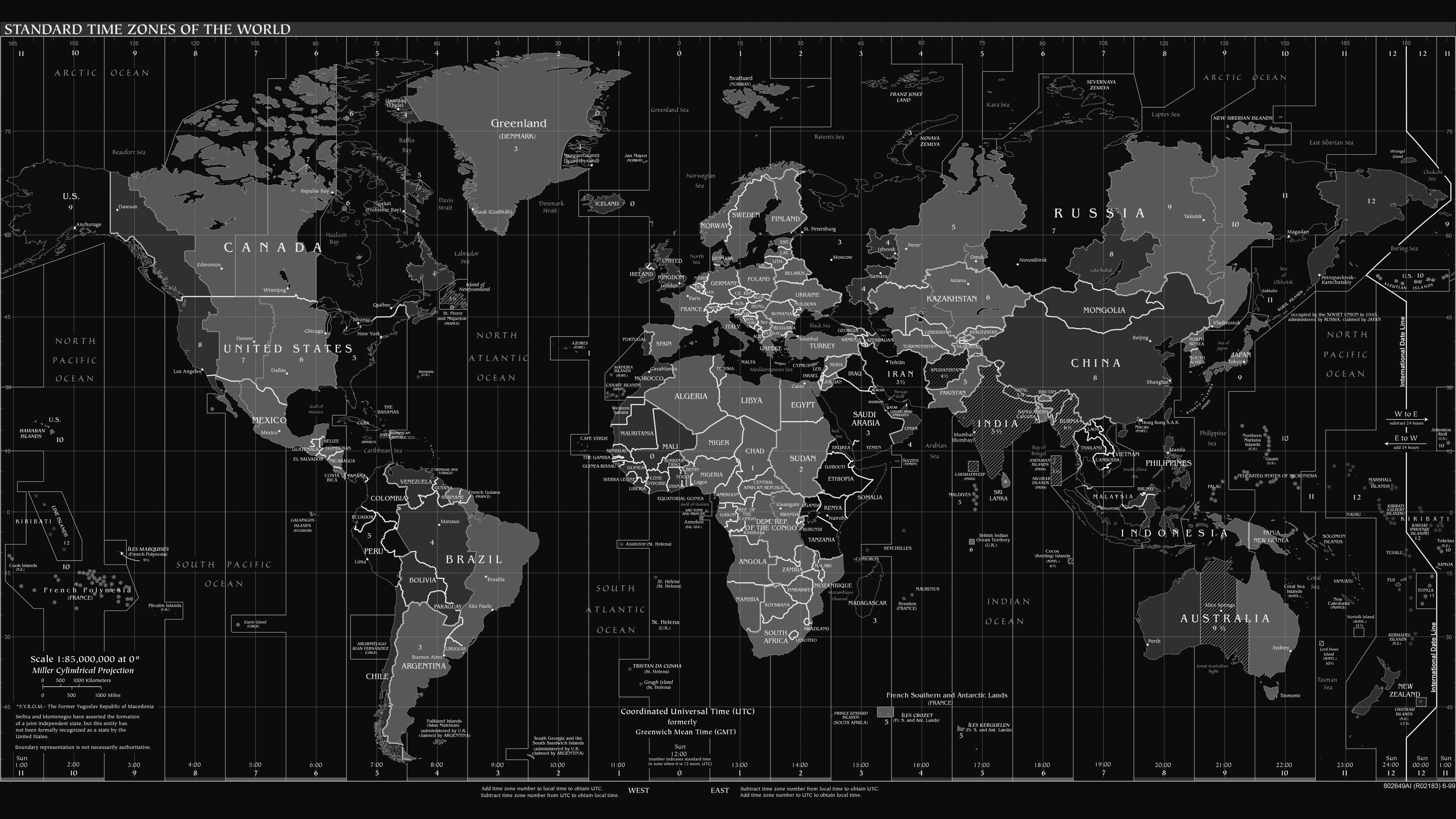 Black World Map Wallpapers - ntbeamng