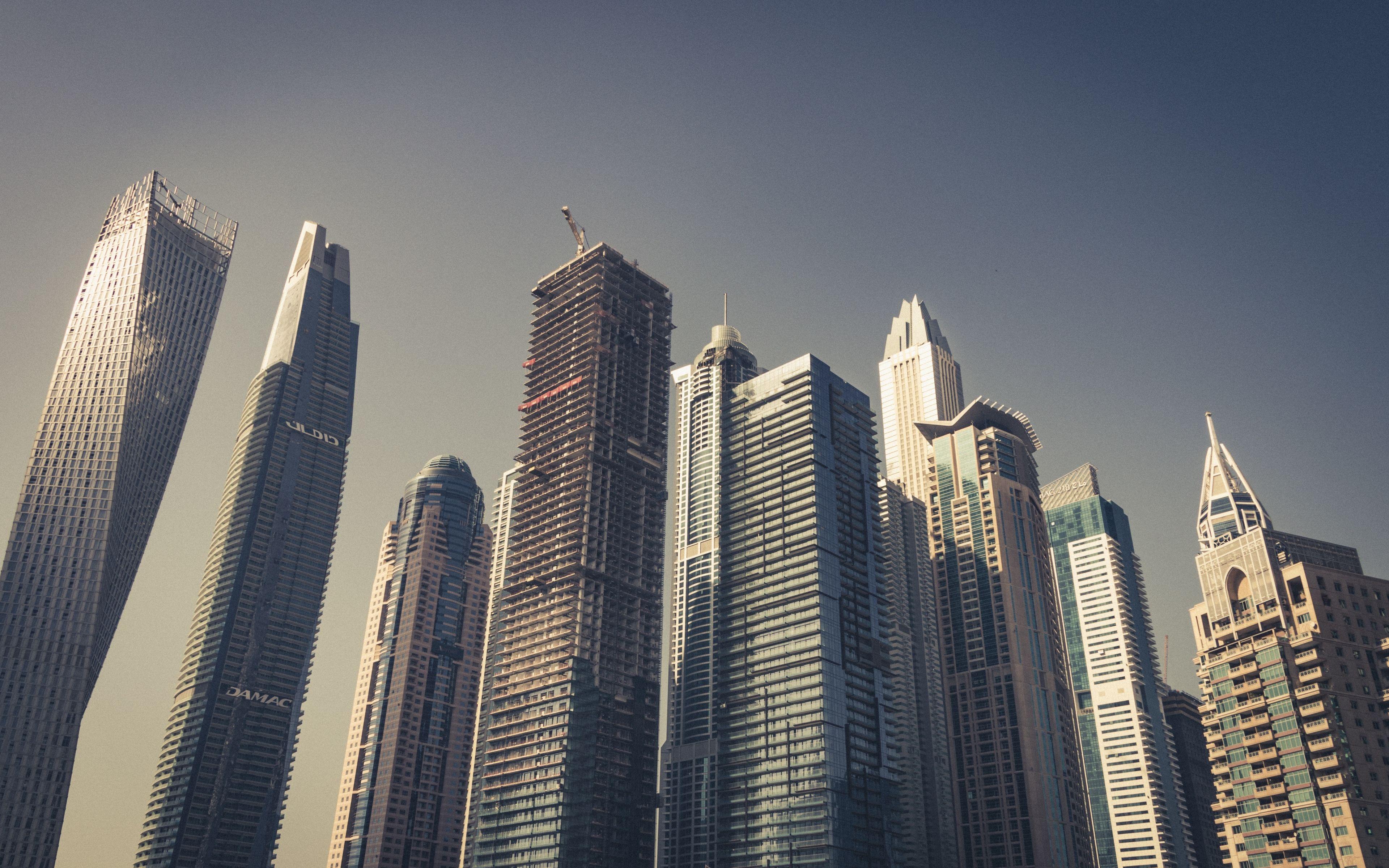 3840x2400 Dubai, City, Buildings, Architecture, Wallpaper