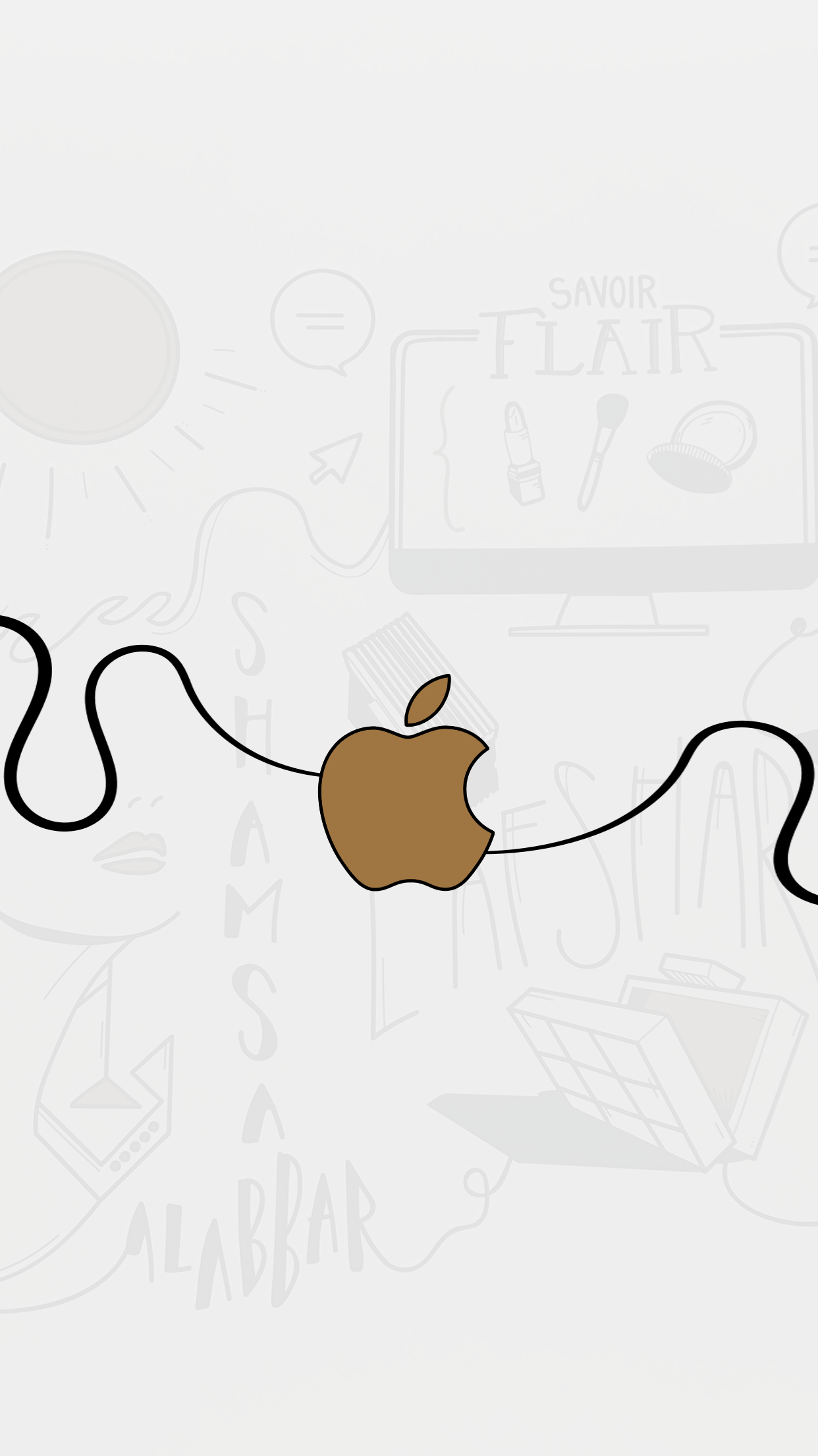 1242x2208 Wallpaper: Apple Store Dubai Mall