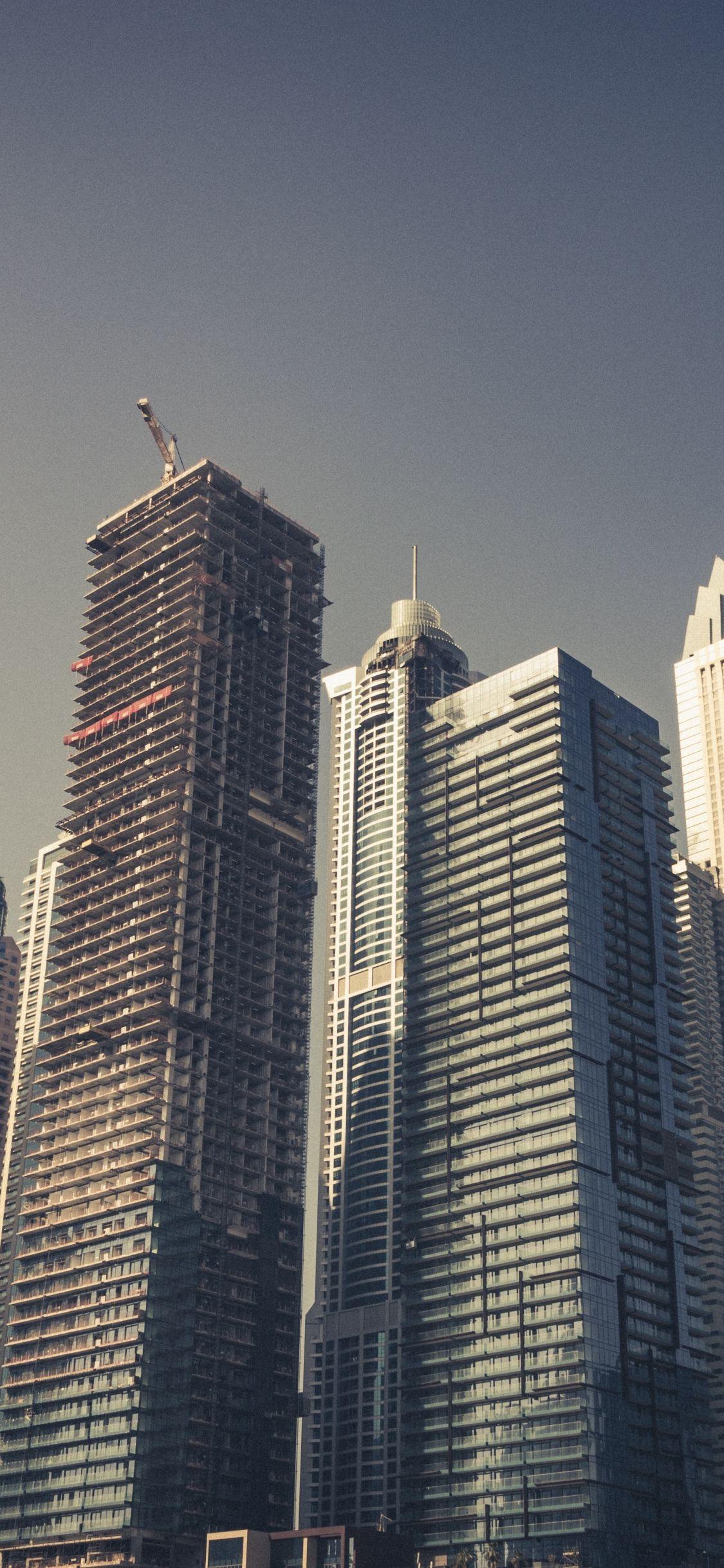 1125x2436 Download 1125x2436 wallpaper dubai, city, buildings, architecture