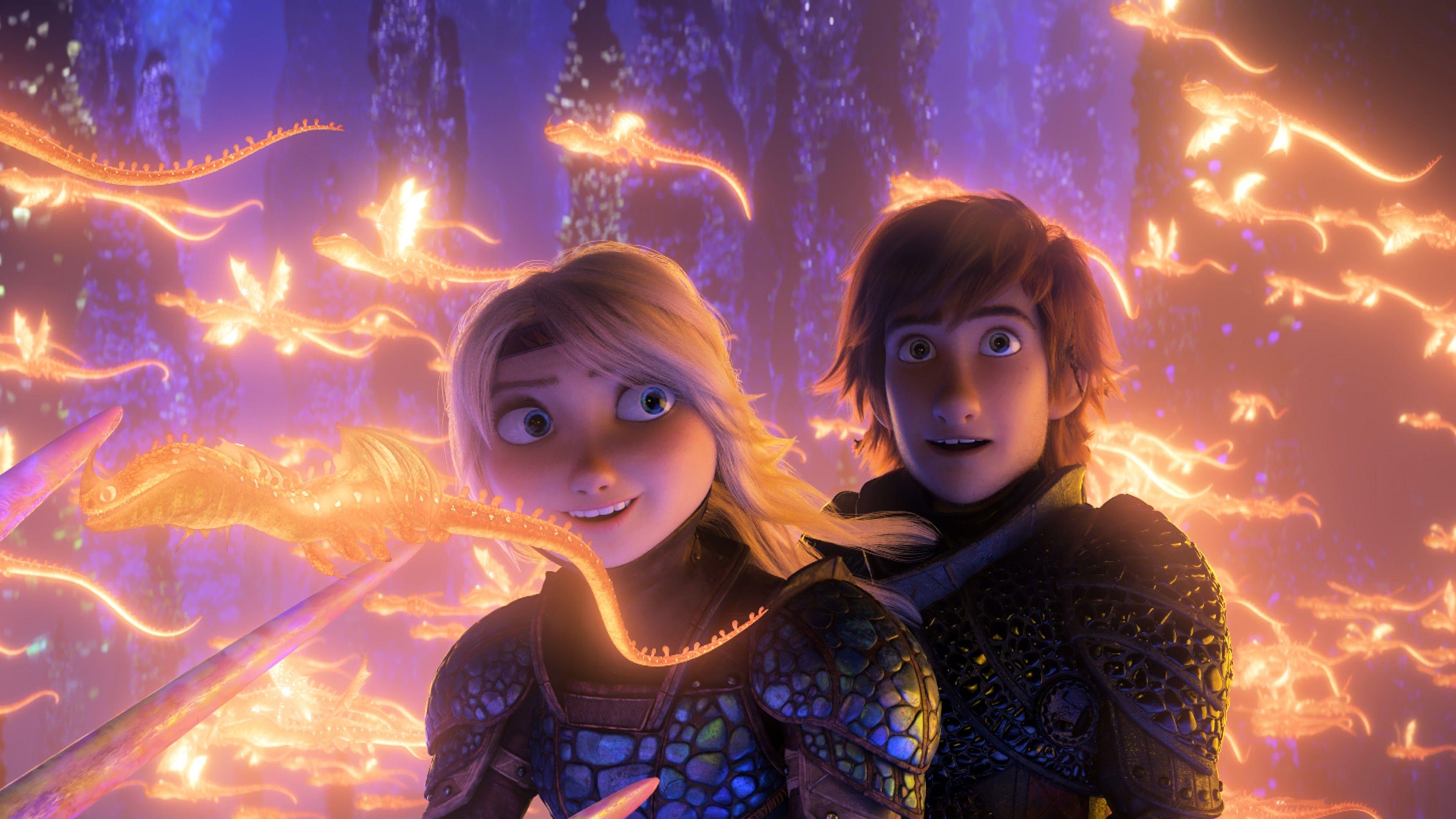 3840x2160 How To Train Your Dragon The Hidden World 4k, HD Movies, 4k