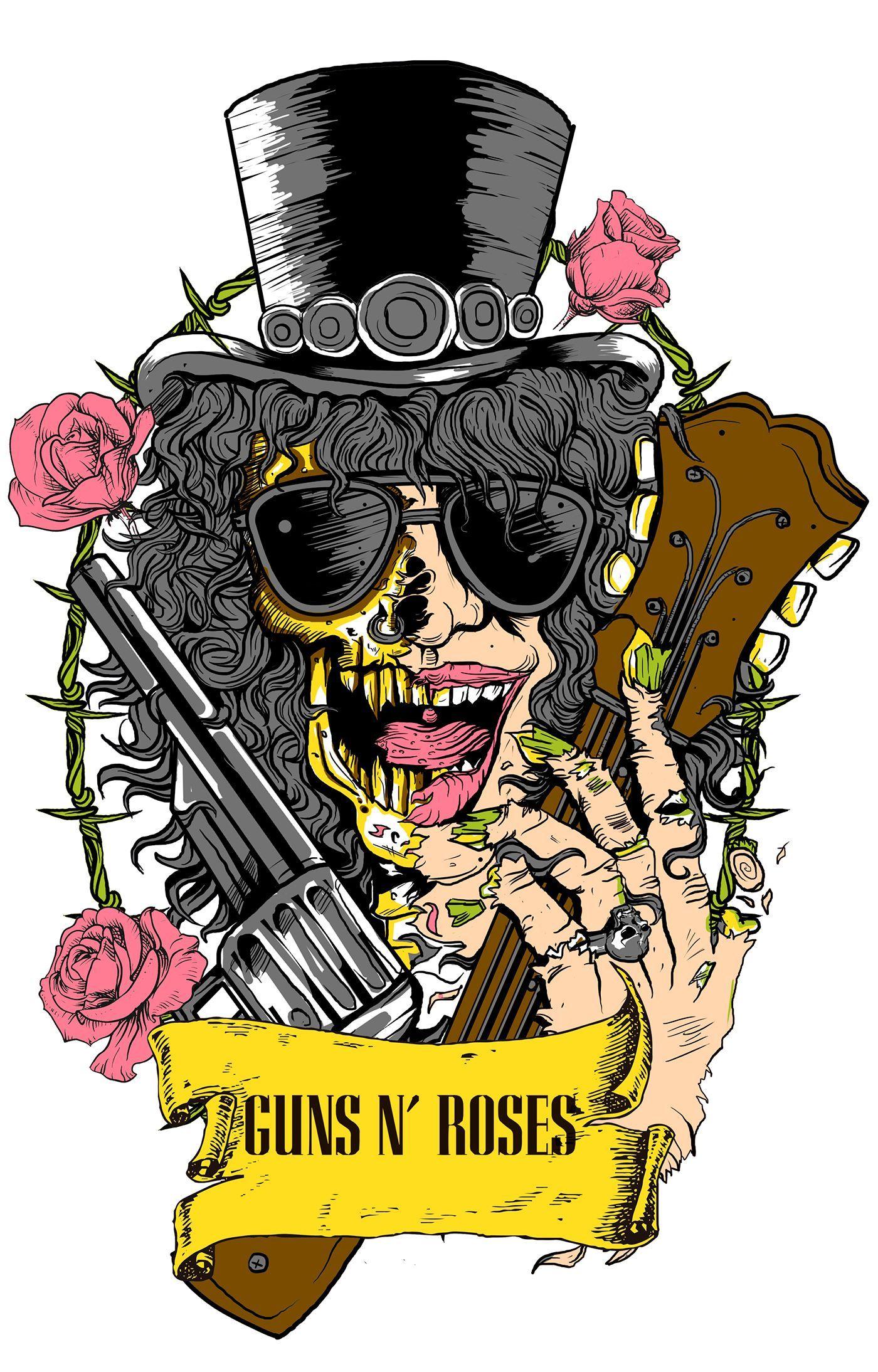 1400x2188 SLASH Shirt. Pôsteres De Banda, Boas Ideias Para