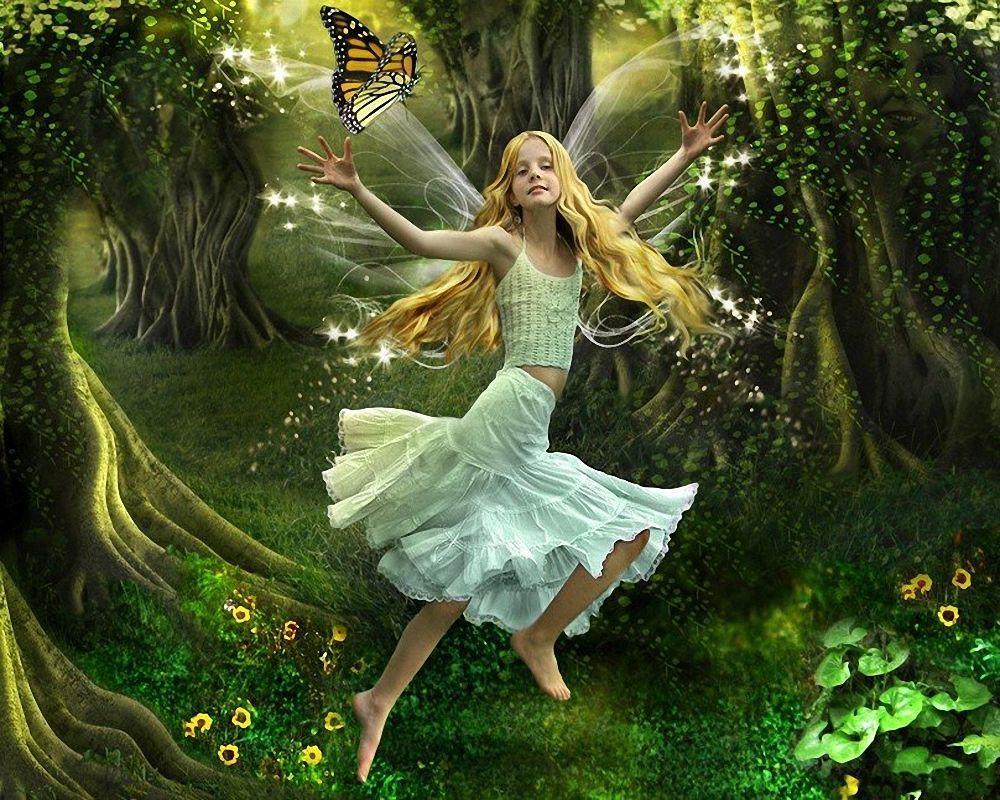 Forest Fairy Wallpapers - Top Free Forest Fairy Backgrounds ...