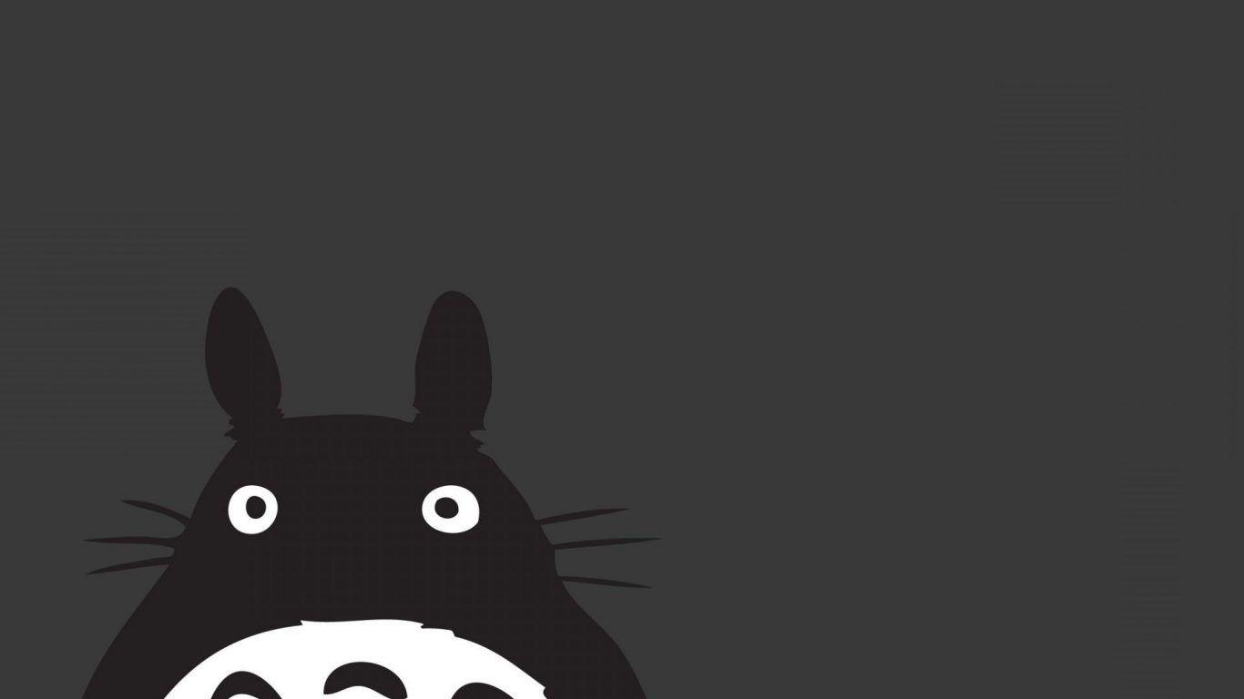 1366x768 Cute Totoro Wallpaper High Definition Kecbio