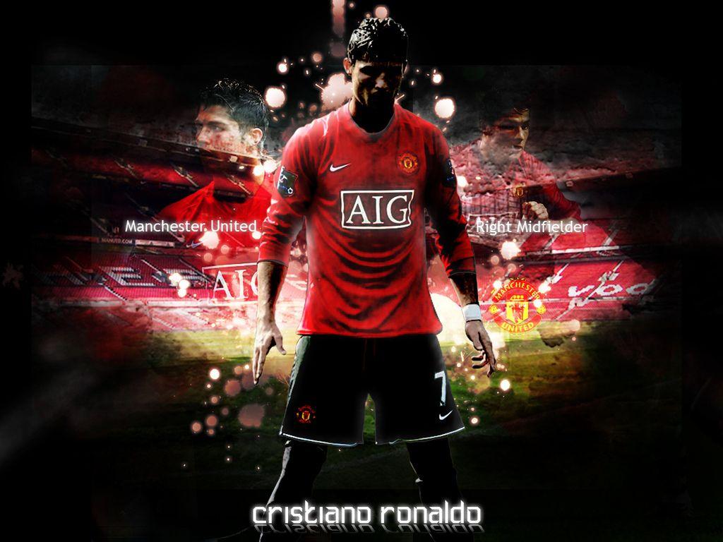 1024x768 Cristiano Ronaldo Manchester Tablet wallpaper and background