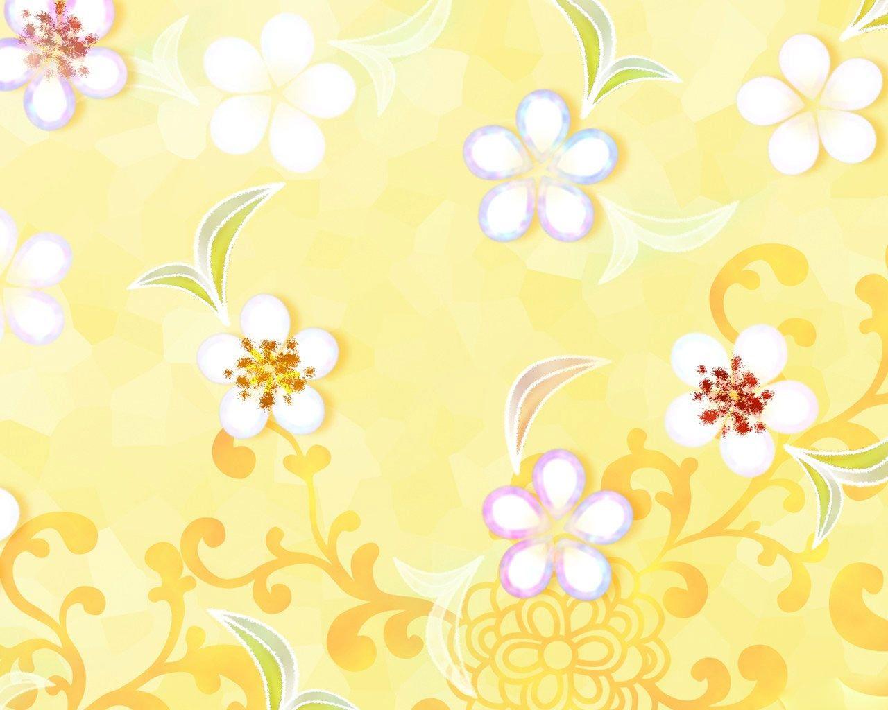 1280x1024 Spring Flowers Background