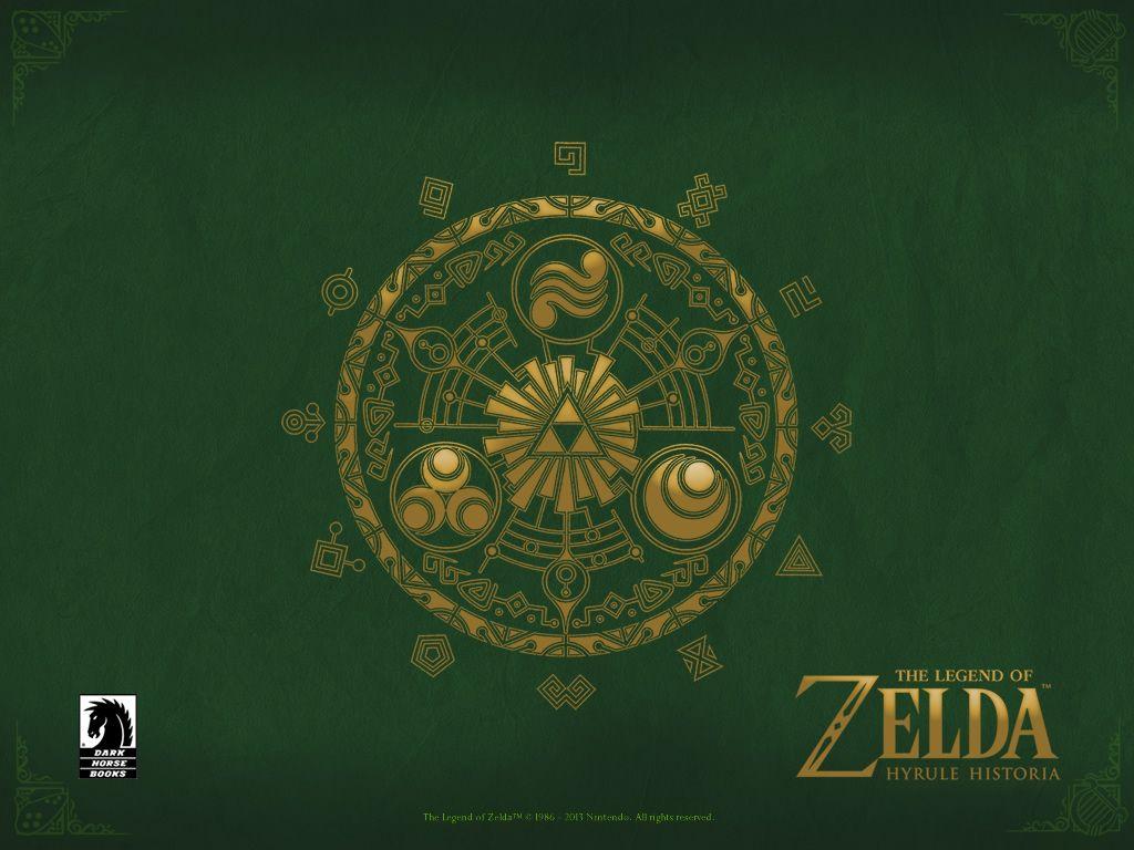 1024x768 Dark Horse Provides Official Zelda Wallpaper