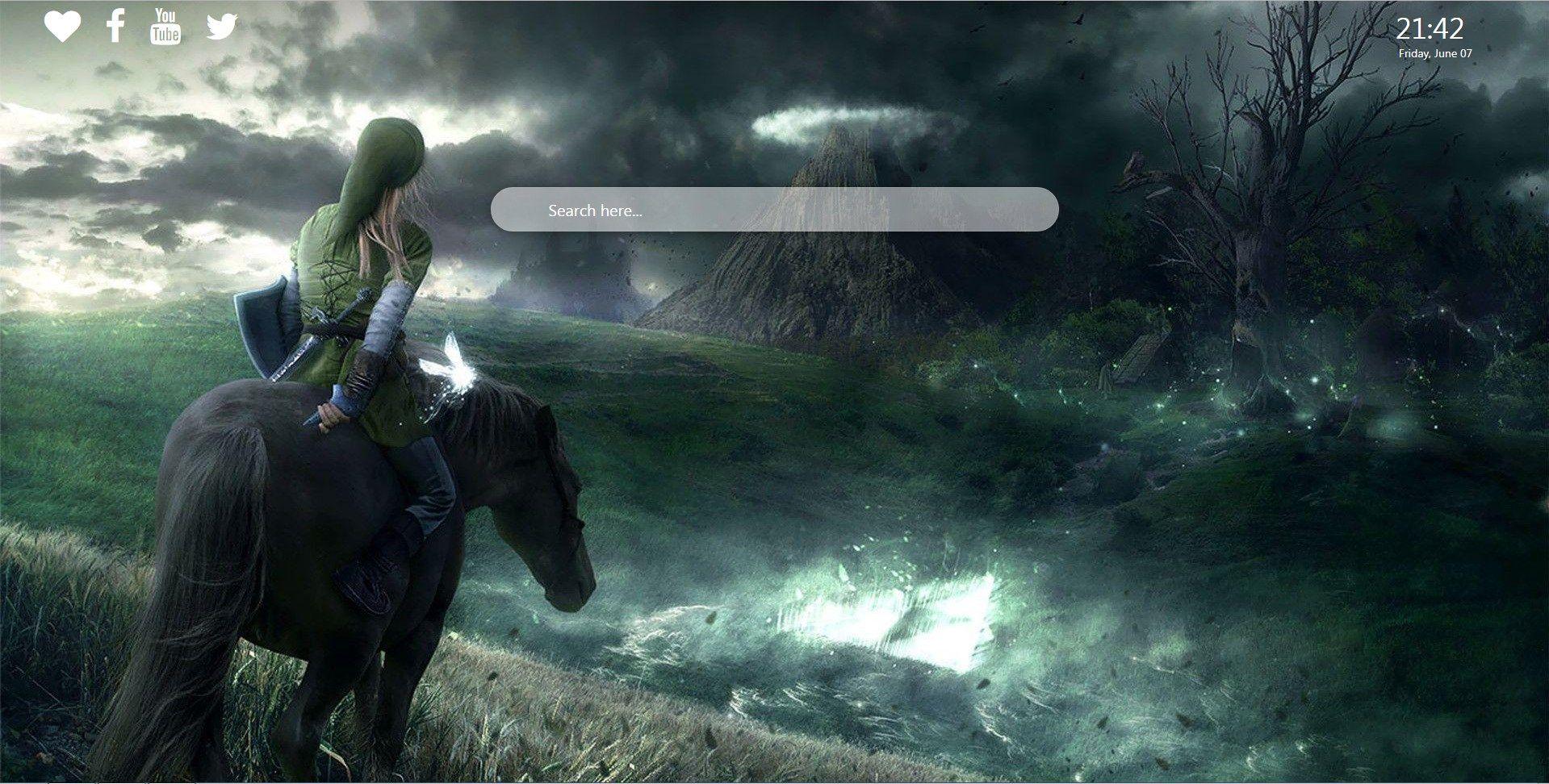 1919x972 Legend Of Zelda Dark Wallpaper & Background Download