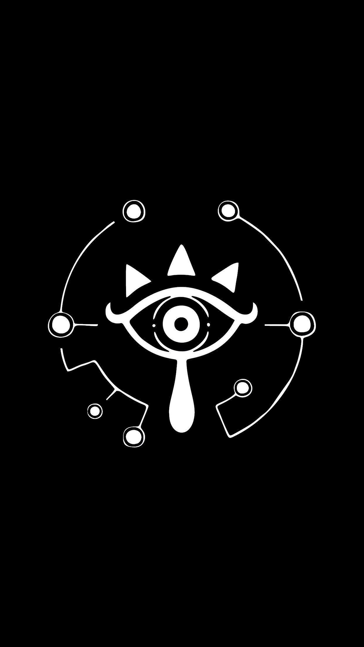 1242x2208 Zelda [Sheika] symbol wallpaper