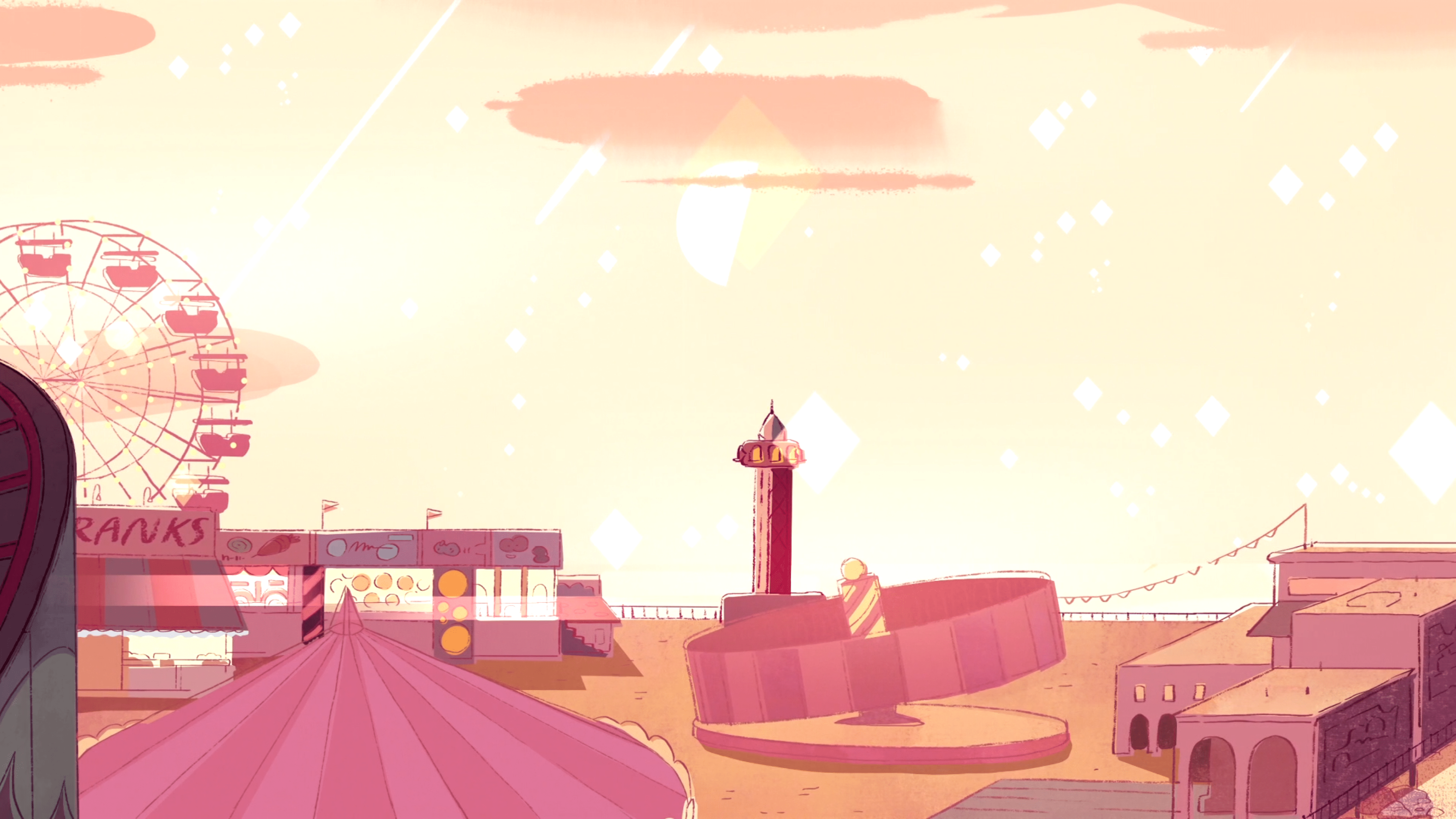 4096x2304 Steven Universe Facebook Cover Wallpaper