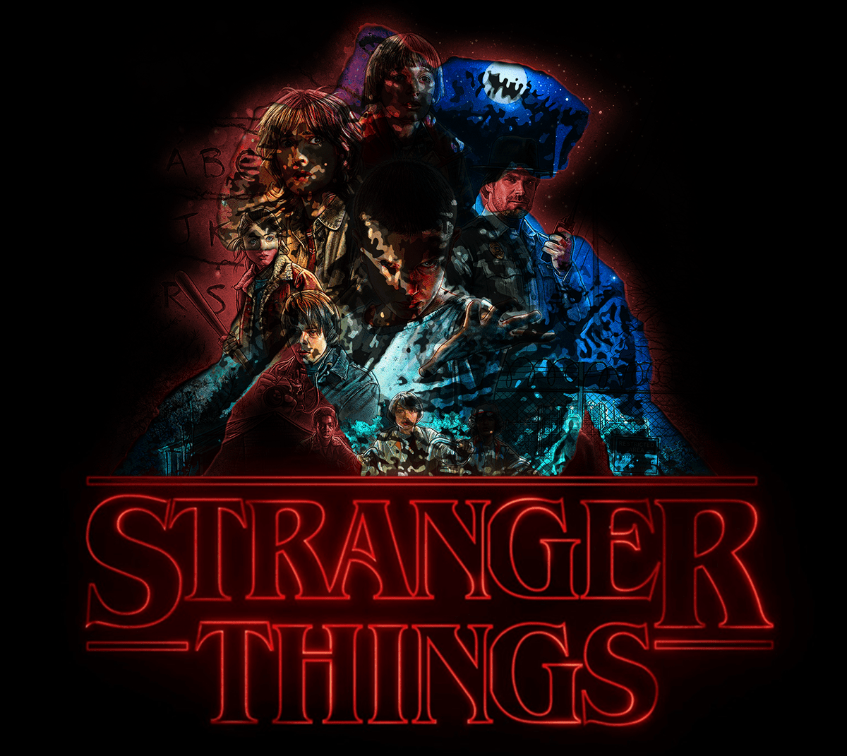 Stranger things wallpaper iphone Wallpapers Download  MobCup