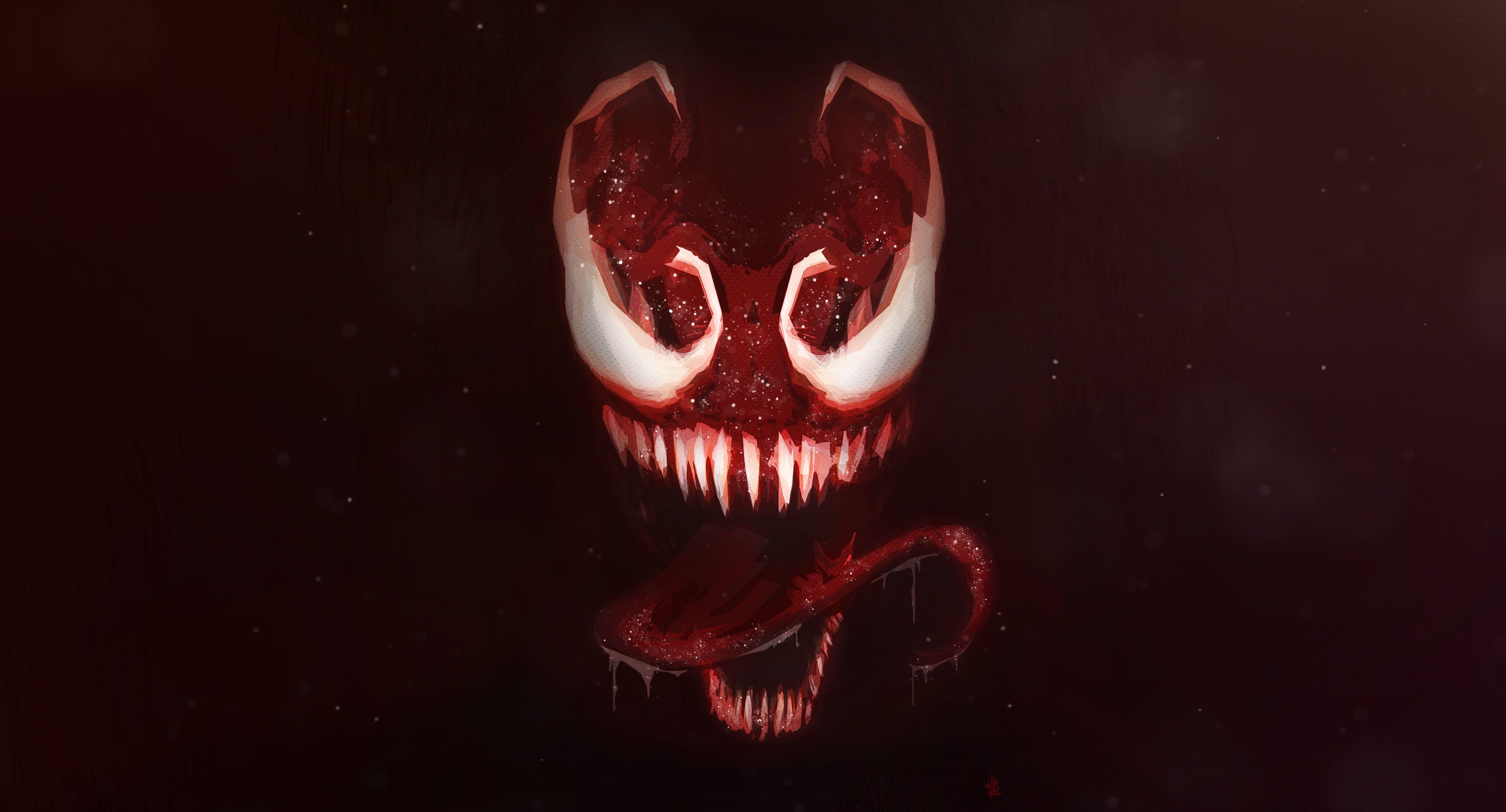 Red Venom Wallpapers Top Free Red Venom Backgrounds WallpaperAccess