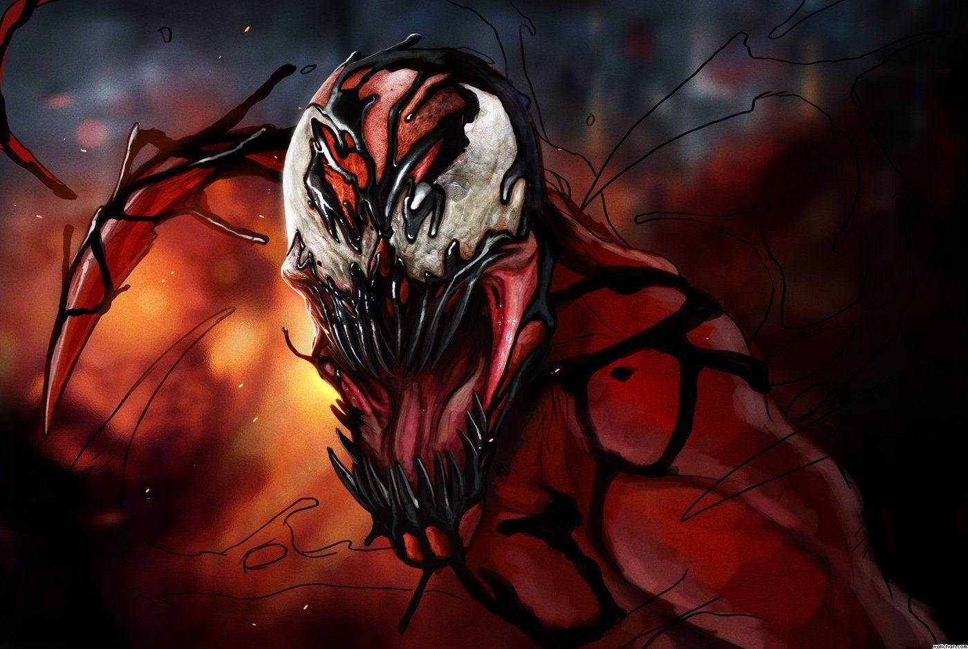 Red Venom Wallpapers Top Free Red Venom Backgrounds Wallpaperaccess