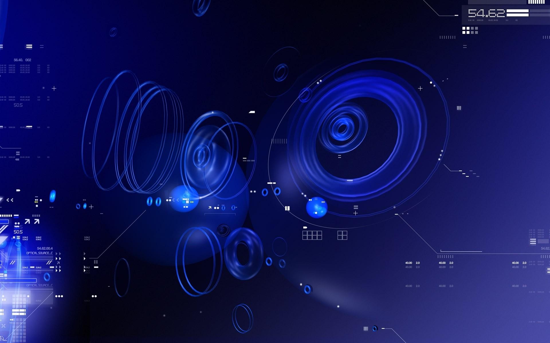 1920x1200 Blue Desktop Wallpaper